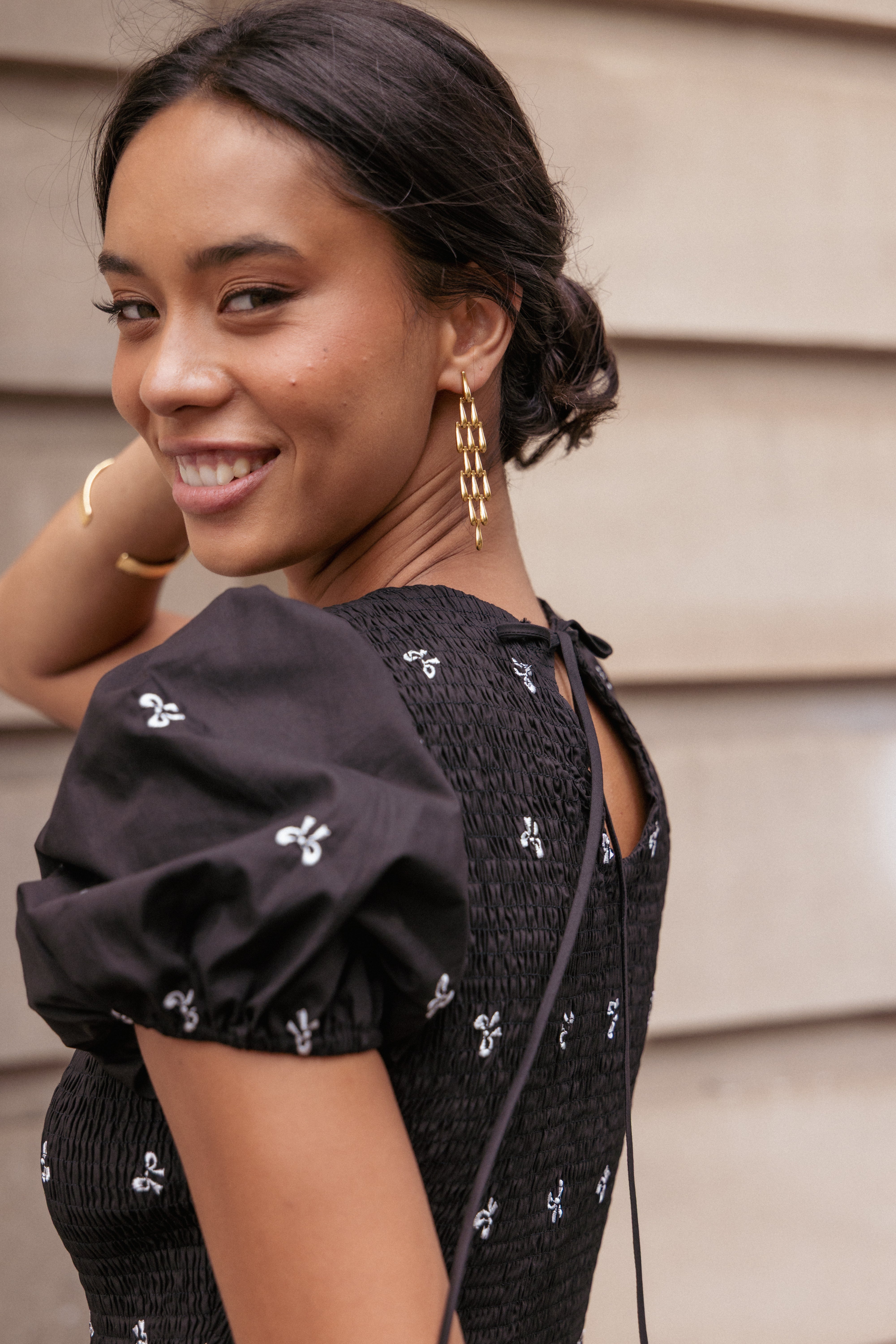 Alba Earrings - Gold