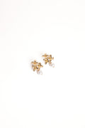 Amani Earrings - Gold/Pearl