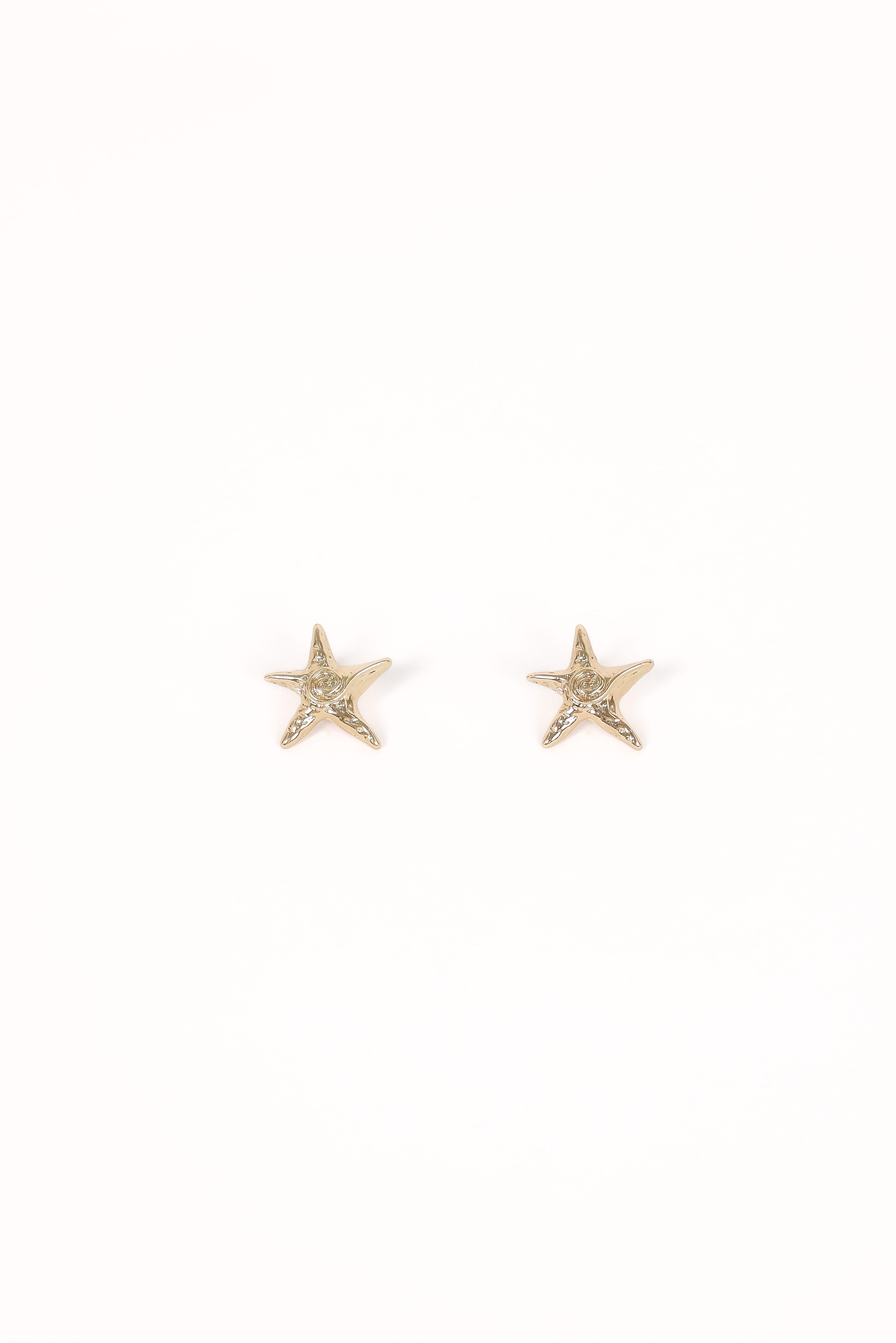 Bliss Starfish Earrings - Gold