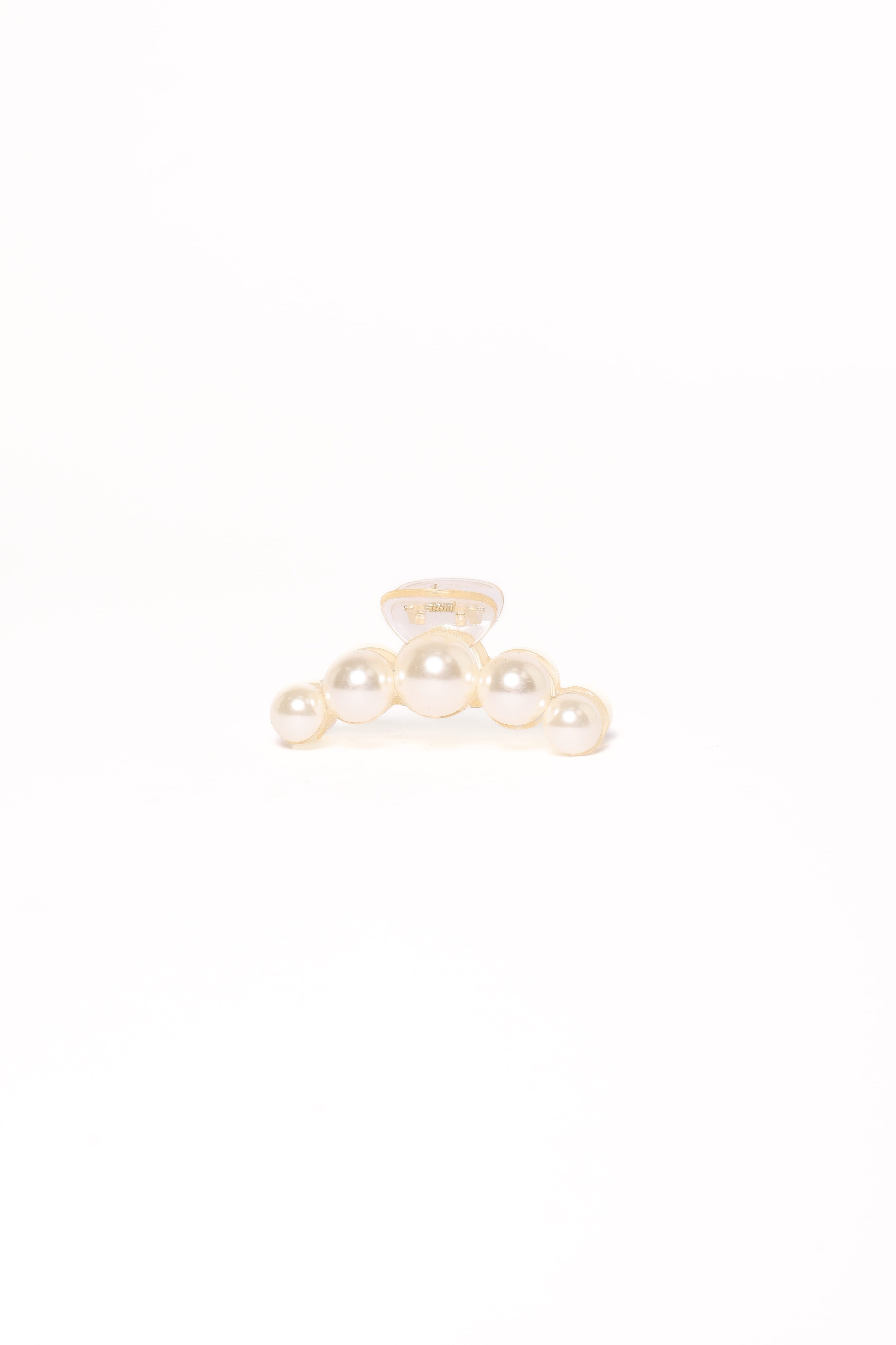 Camille Hair Clip - Pearl