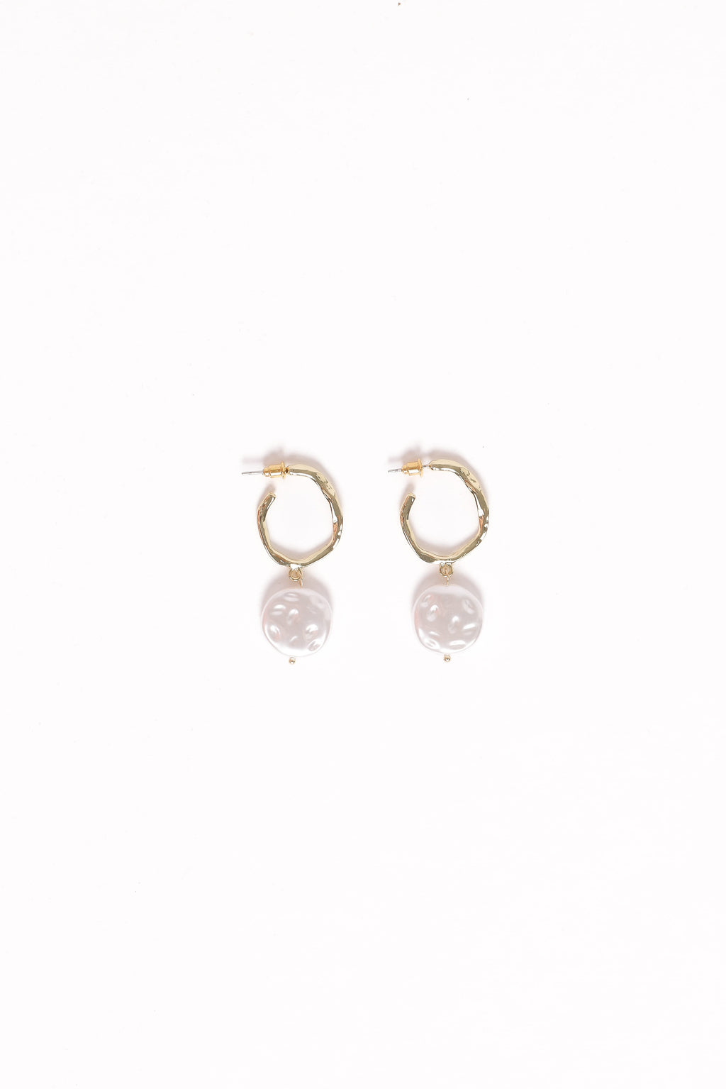Carina Pearl Earrings - Gold