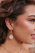 Carina Pearl Earrings - Gold