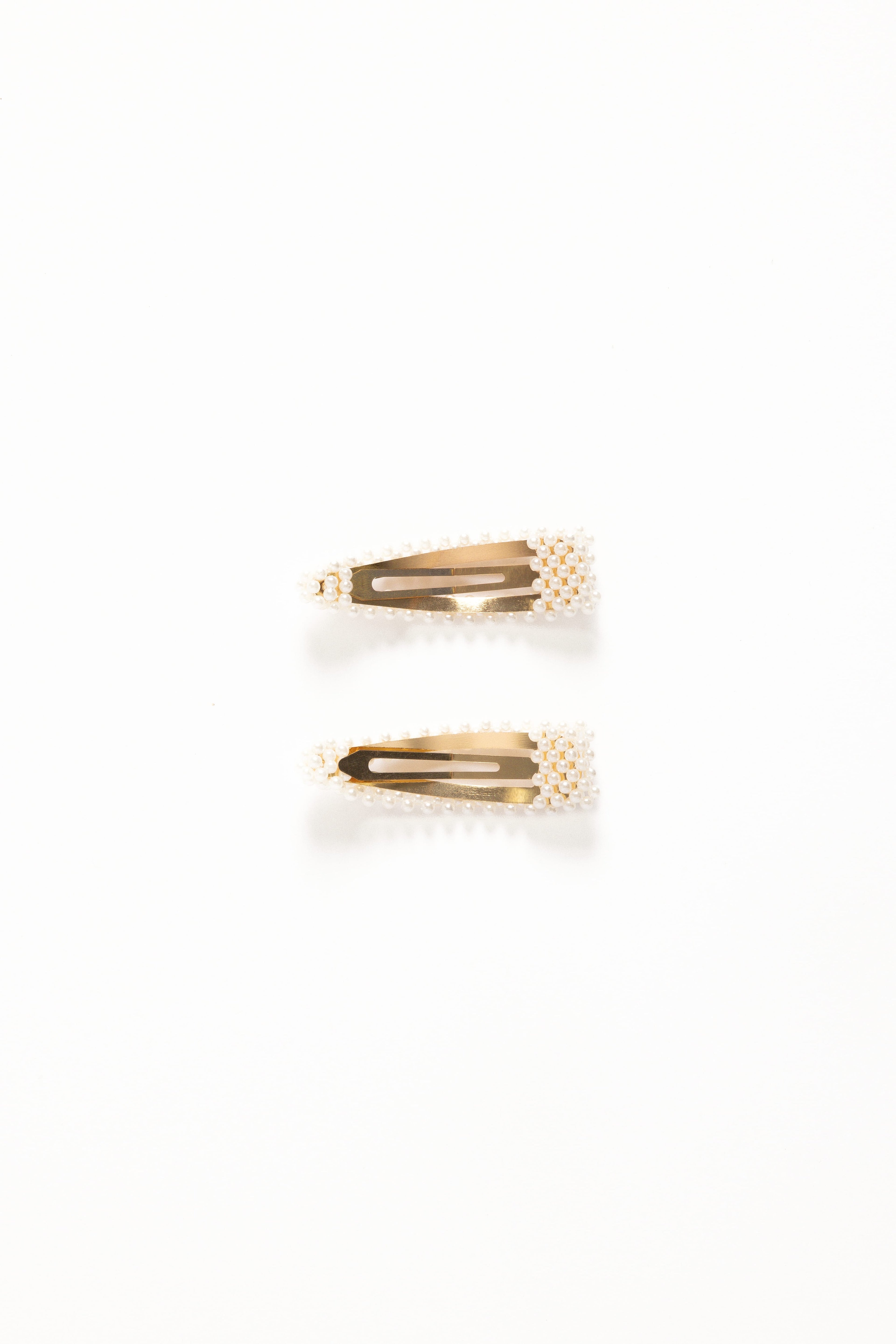 Carmen Hair Clip Set - Pearl