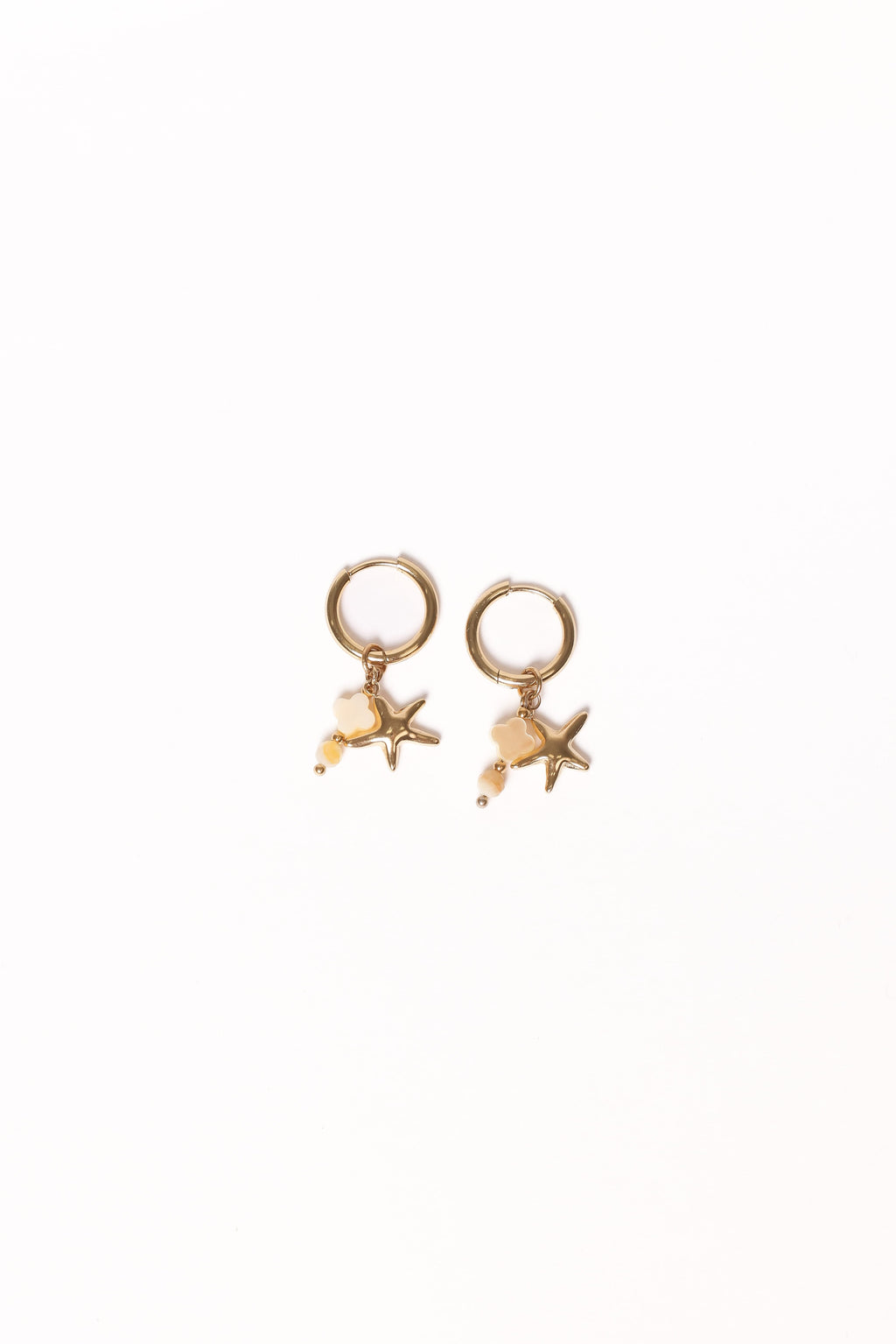 Catania Charm Earrings - Gold