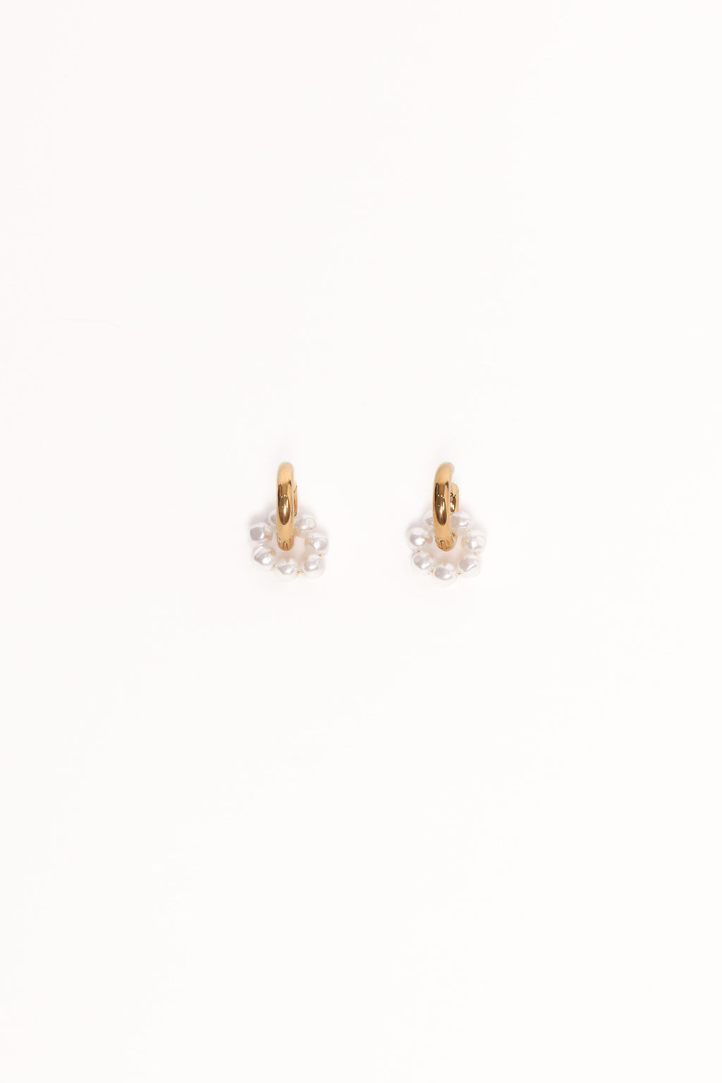 Cheri Earrings - Gold/Pearl