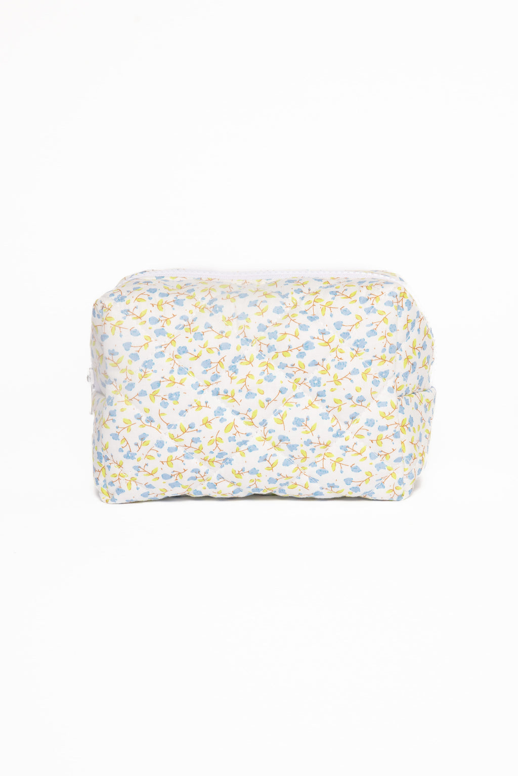 Clementine Cosmetic Bag - Blue Floral