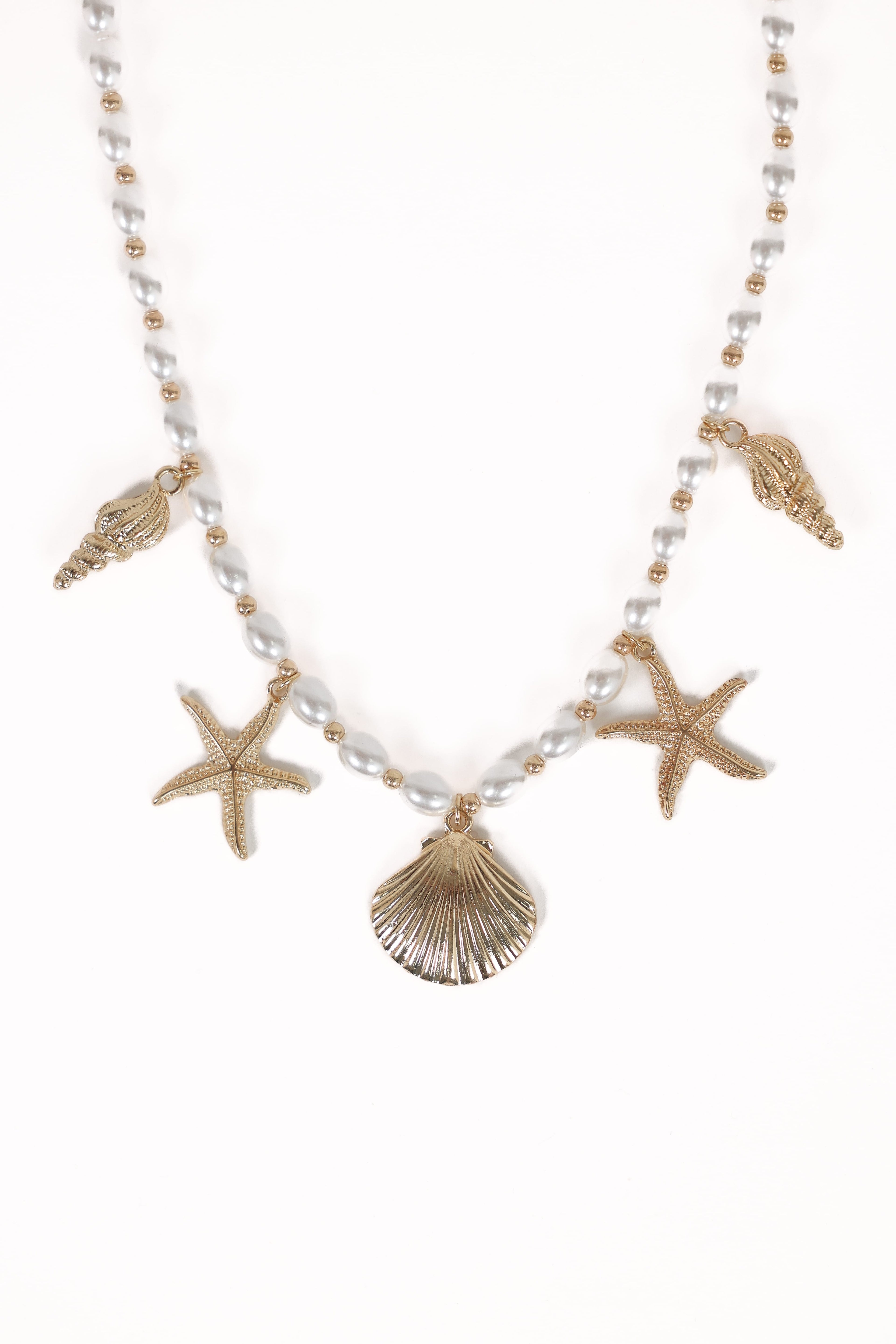 Costa Necklace - Pearl