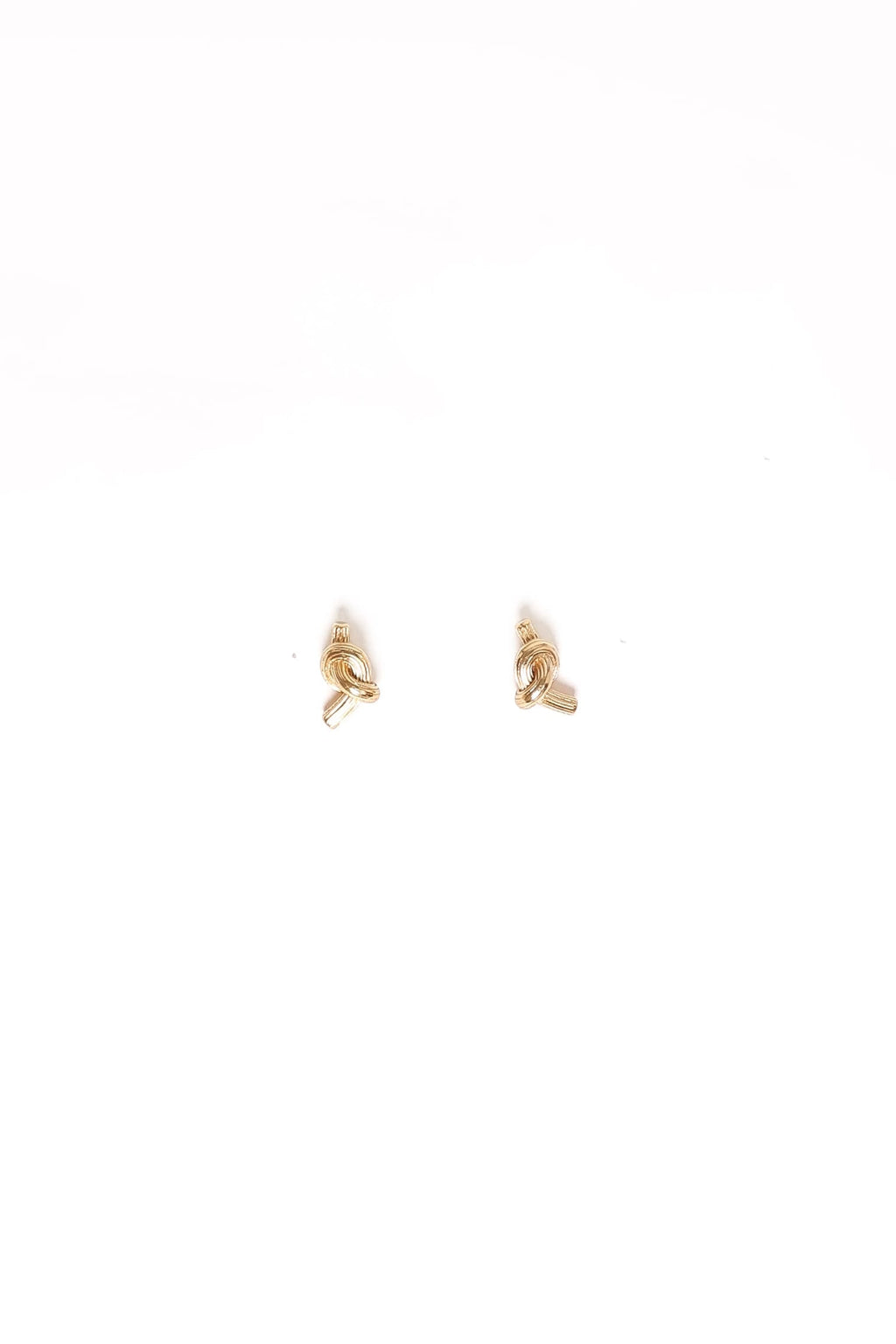 Dakota Knot Earrings - Gold