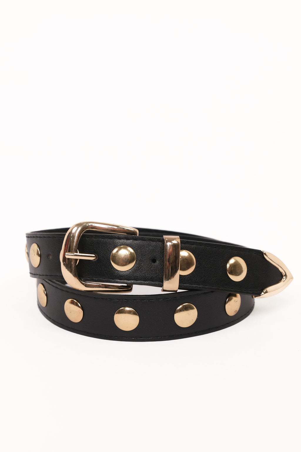 Dallas Studded Belt - Black