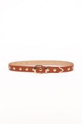 Dallas Studded Belt - Tan
