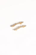 Diana 2 Pack Hair Clips - Diamante