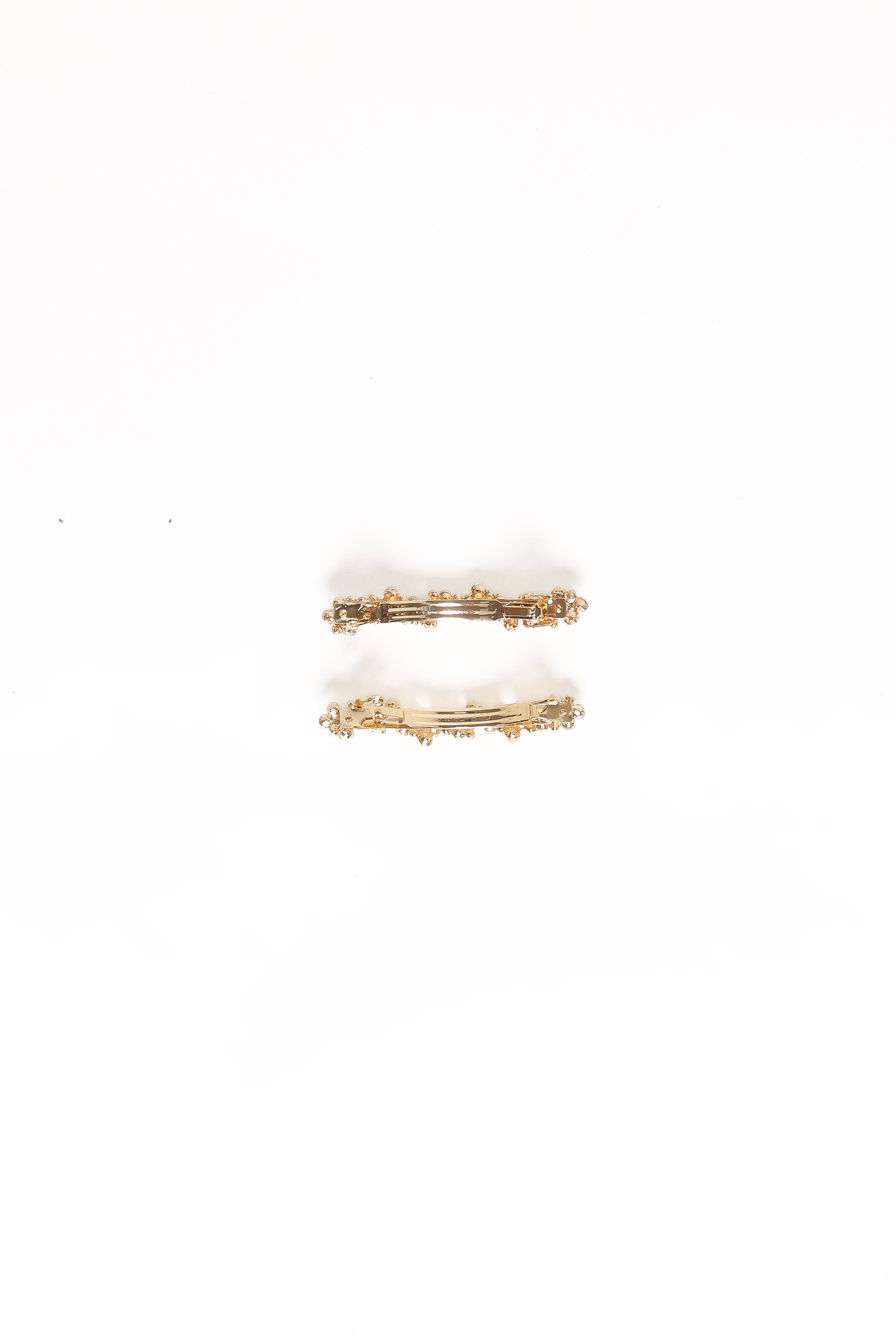 Diana 2 Pack Hair Clips - Diamante