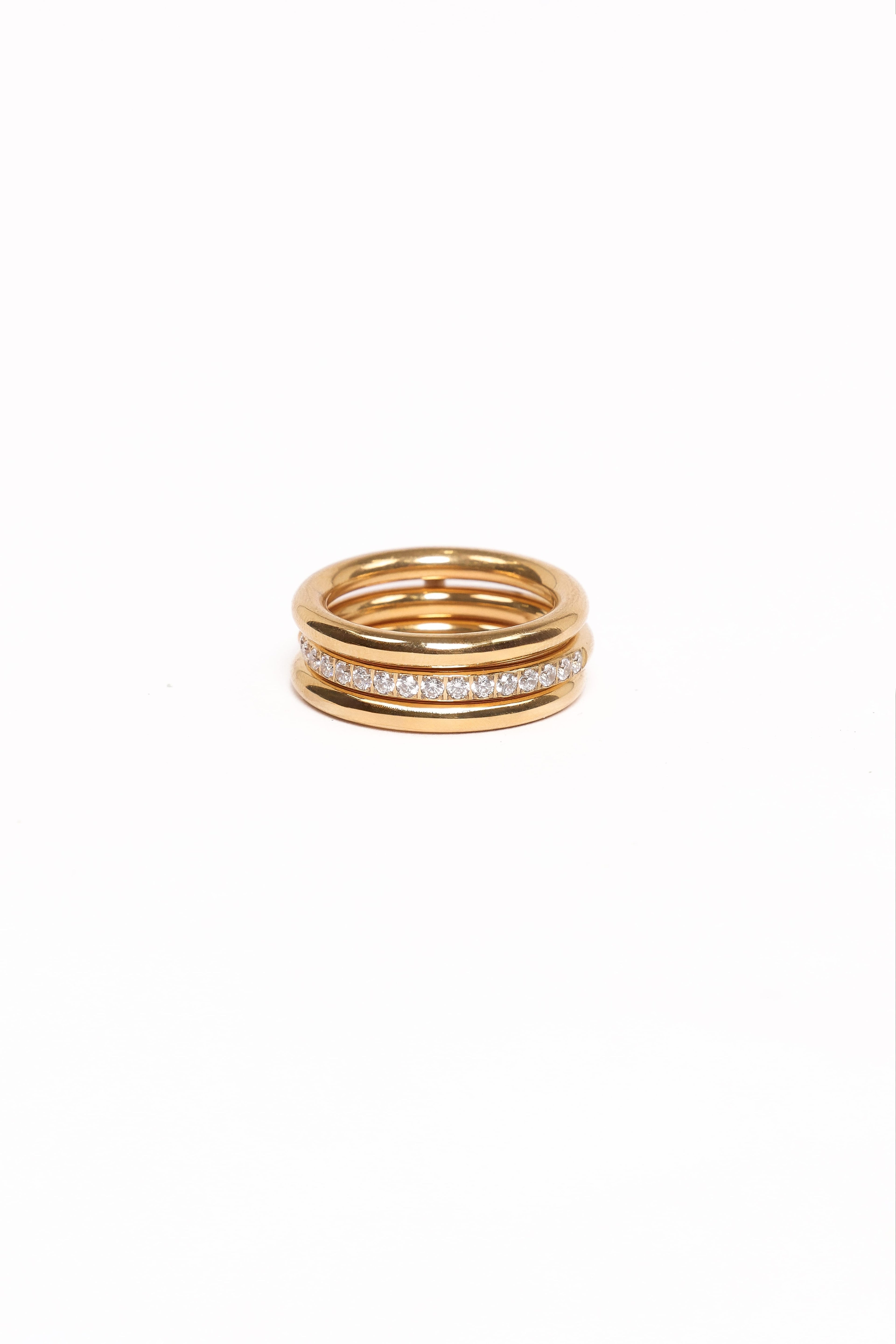 Domitia Ring Set - Gold