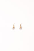 Finley Earrings - Gold/Pearl
