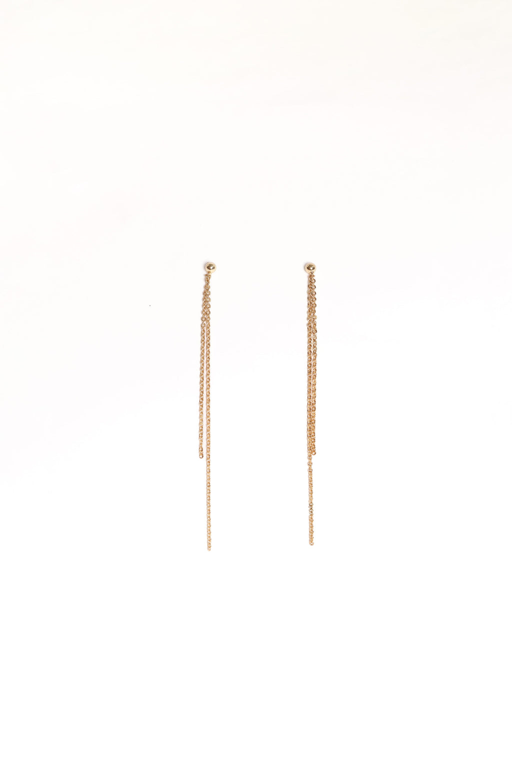 Genevieve Drop Earrings - Gold