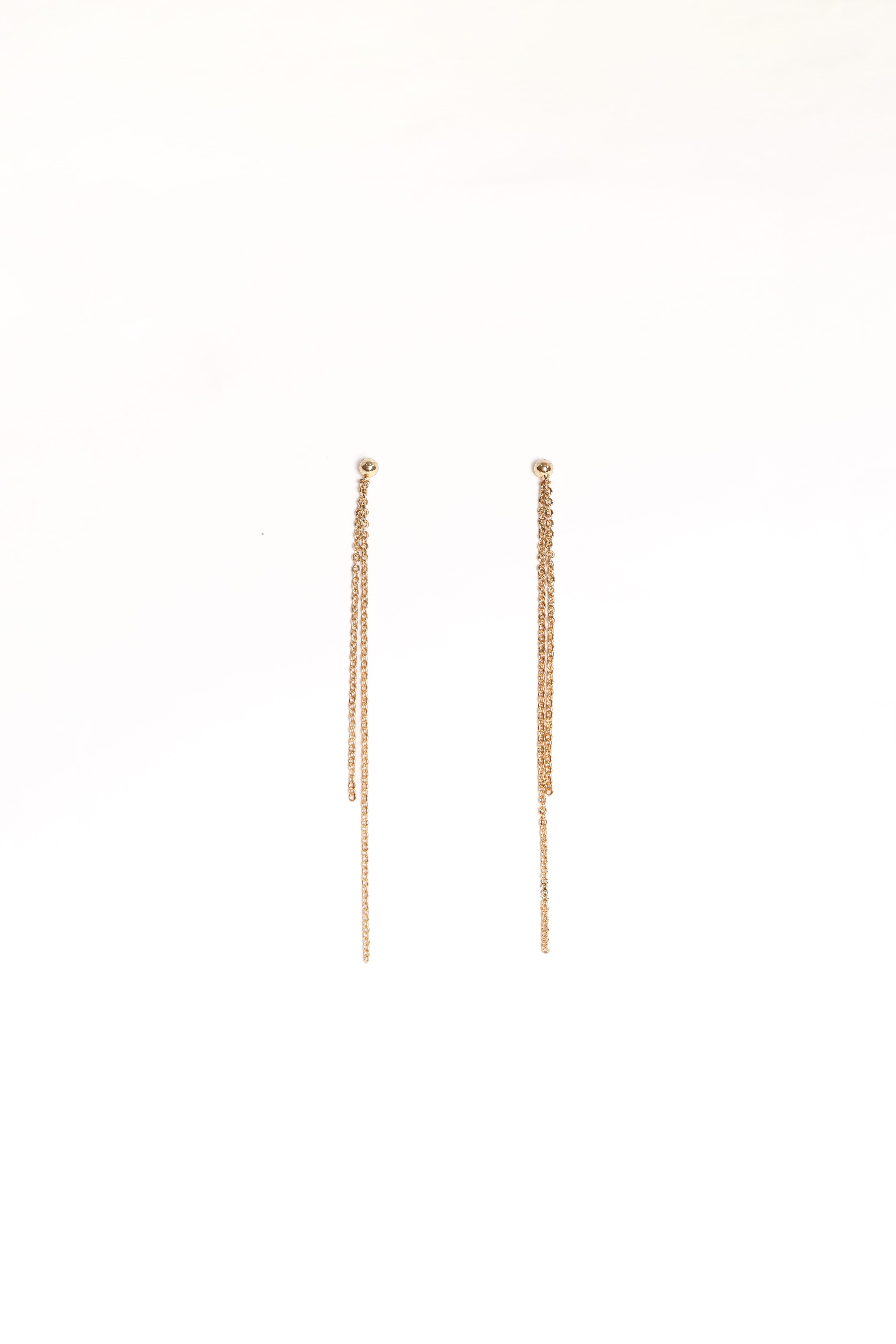 Genevieve Drop Earrings - Gold
