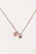 Hana Floral Necklace - Gold