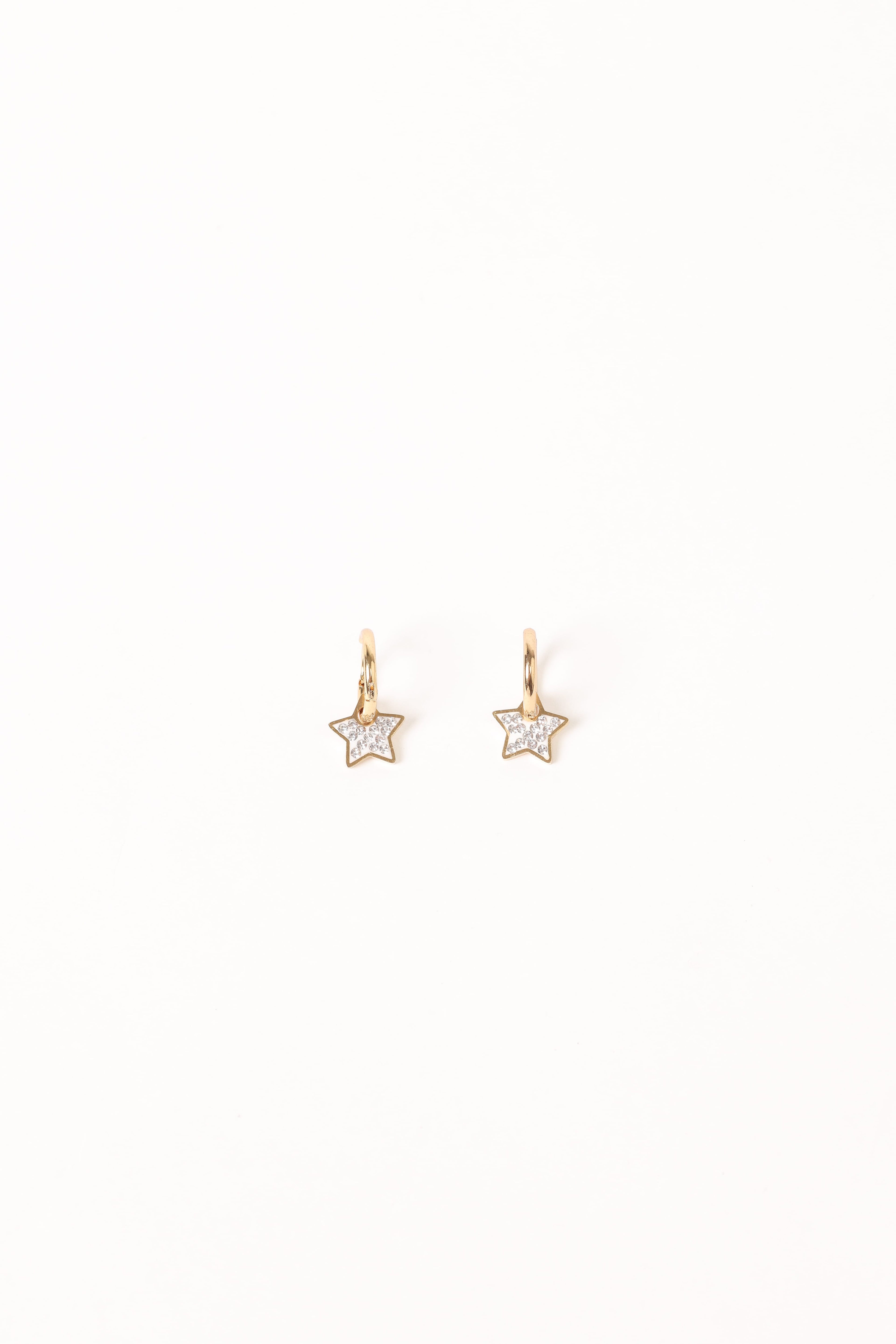 Hayden Star Earrings - Gold