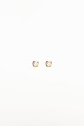 Helene Stud Earrings - Gold/Pearl