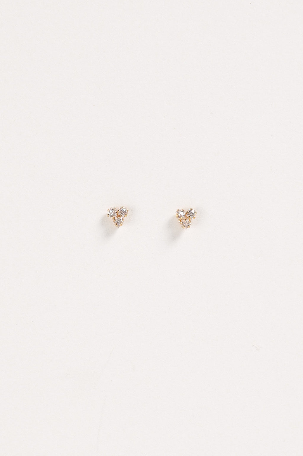 Janey Stud Earrings - Gold
