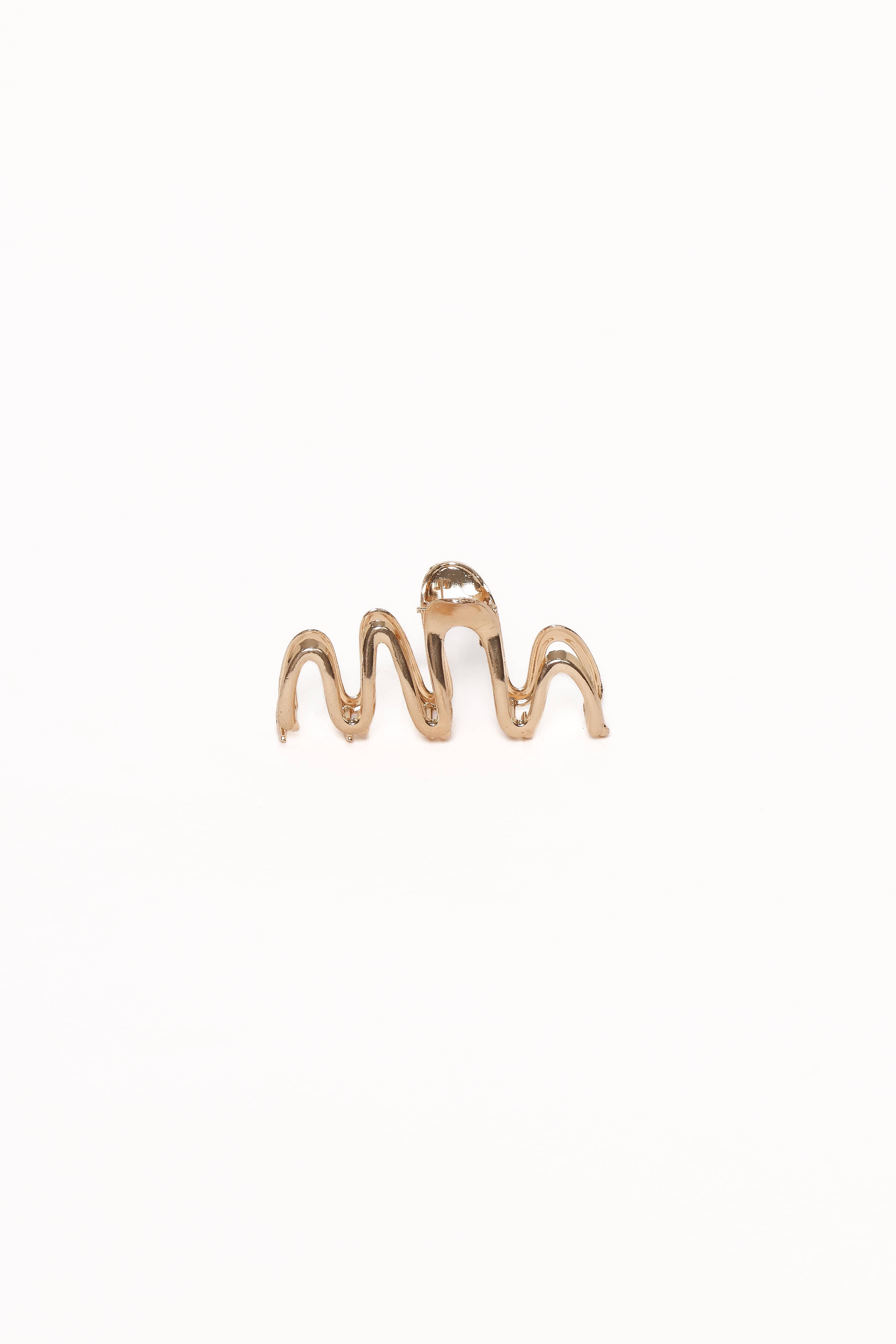 Jem Hair Clip - Gold