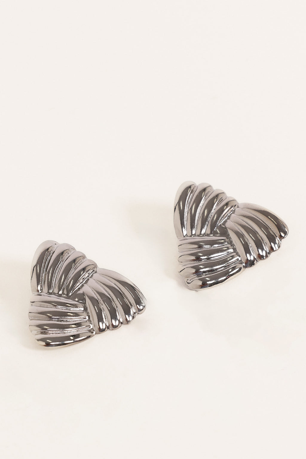 Katana Earrings - Silver