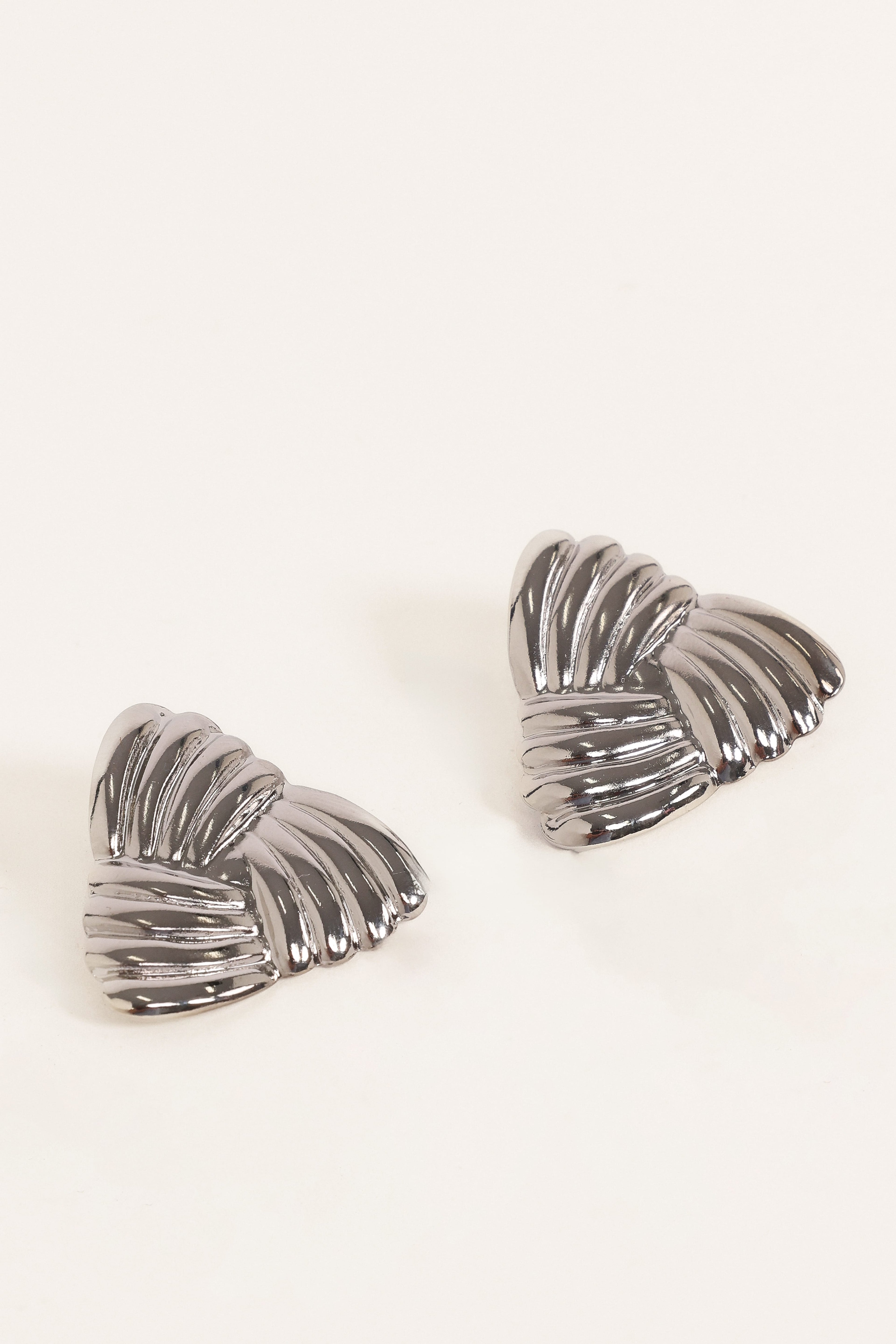 Katana Earrings - Silver