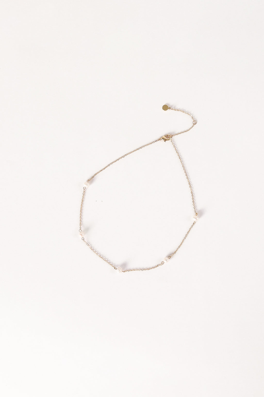 Kealy Pearl Necklace - Gold