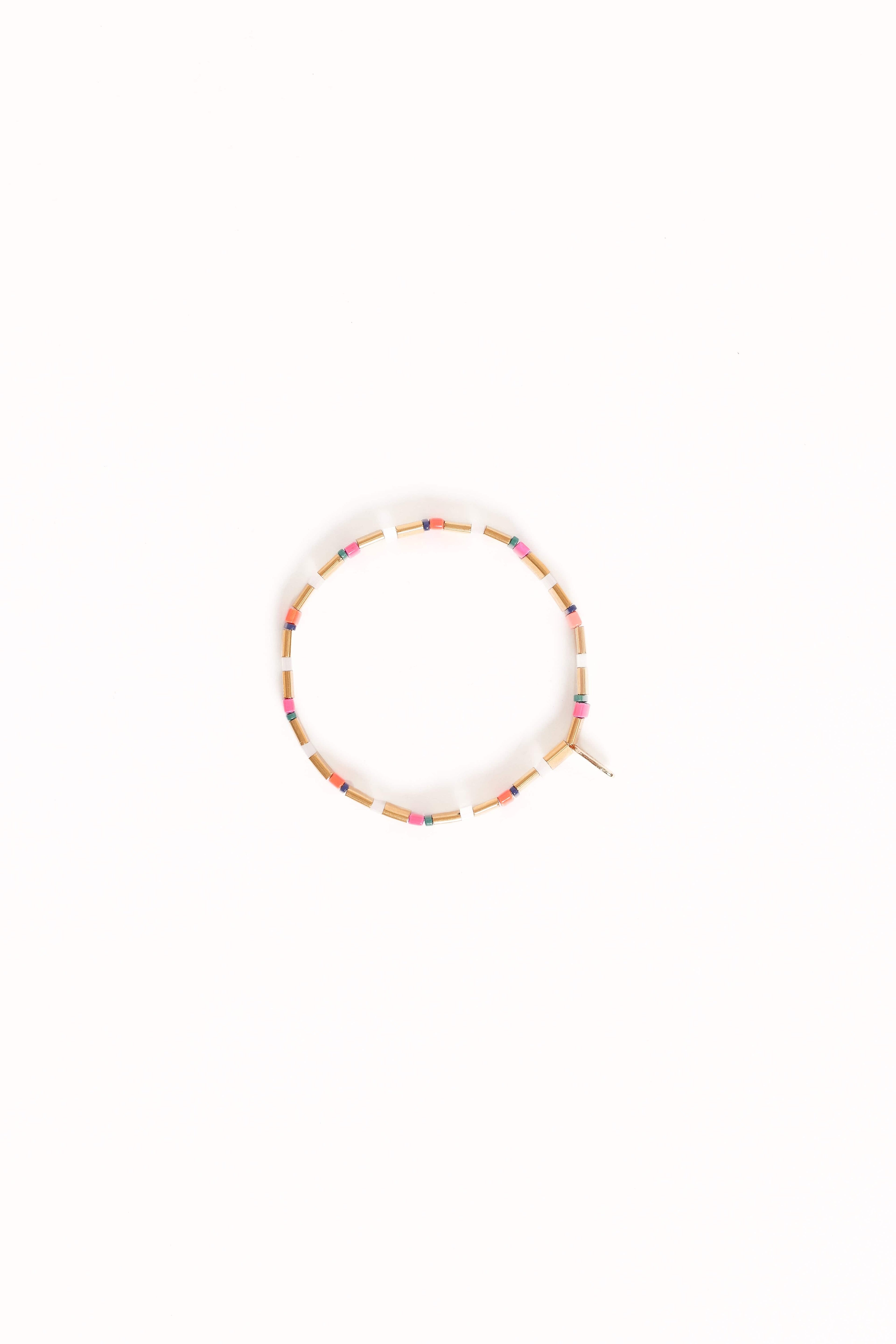 Kylie Bead Bracelet - Bronze