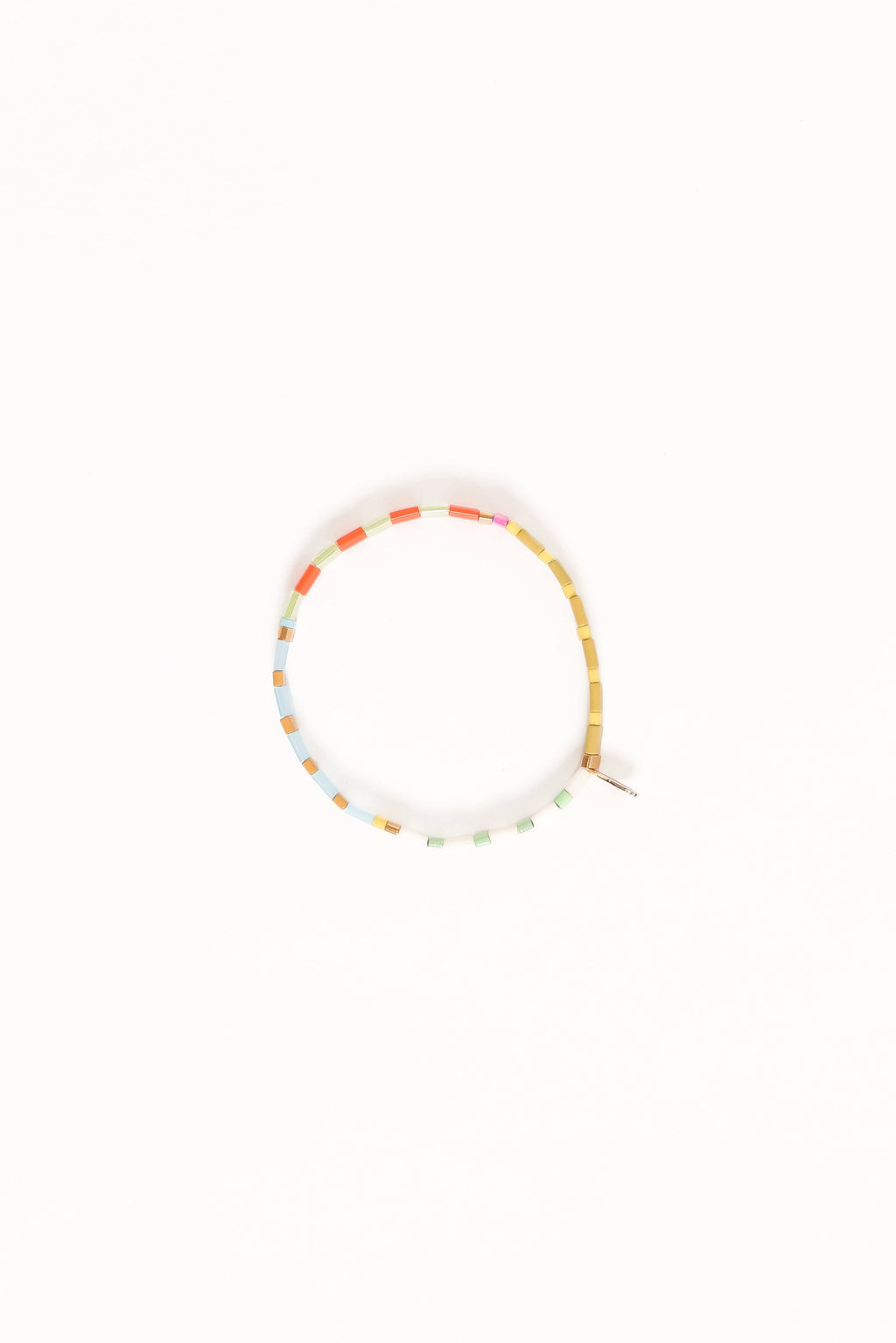 Kylie Bead Bracelet - Chartreuse