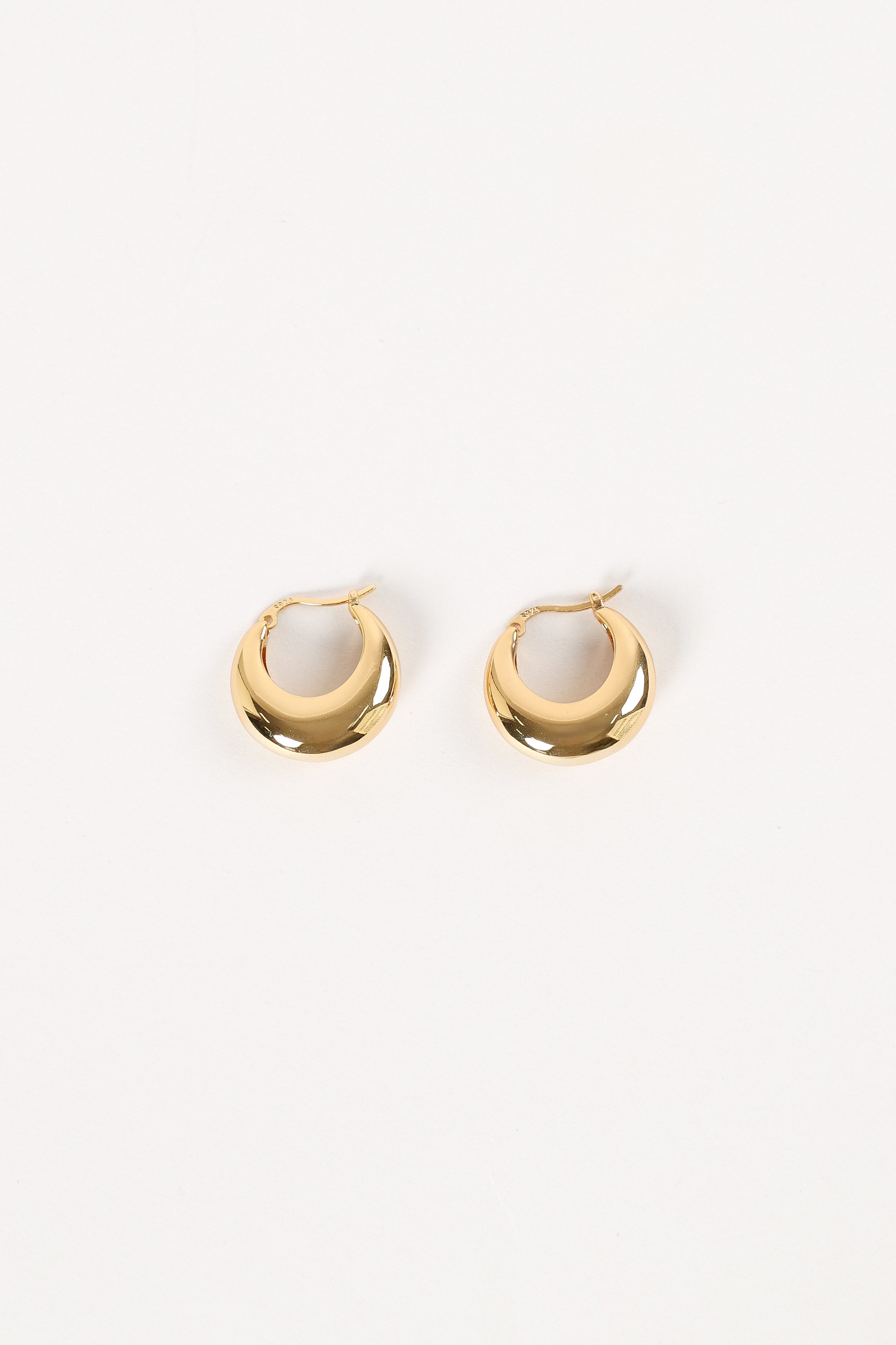 Lainey Hoop Earrings - Gold