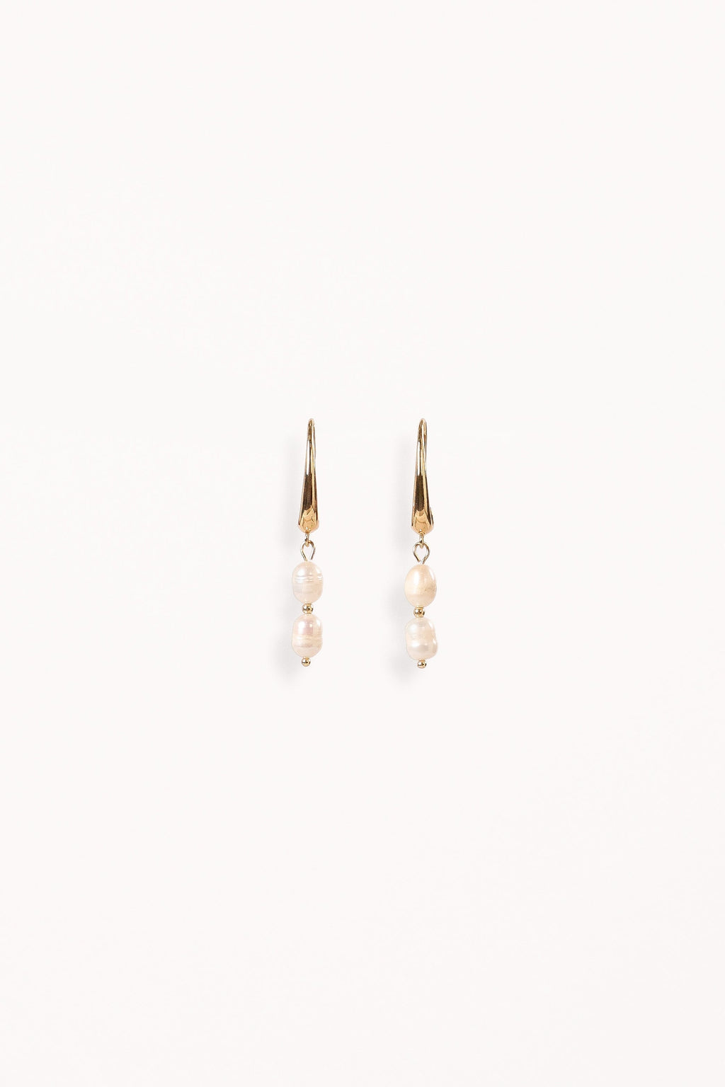 Larissa Pearl Earrings - Gold