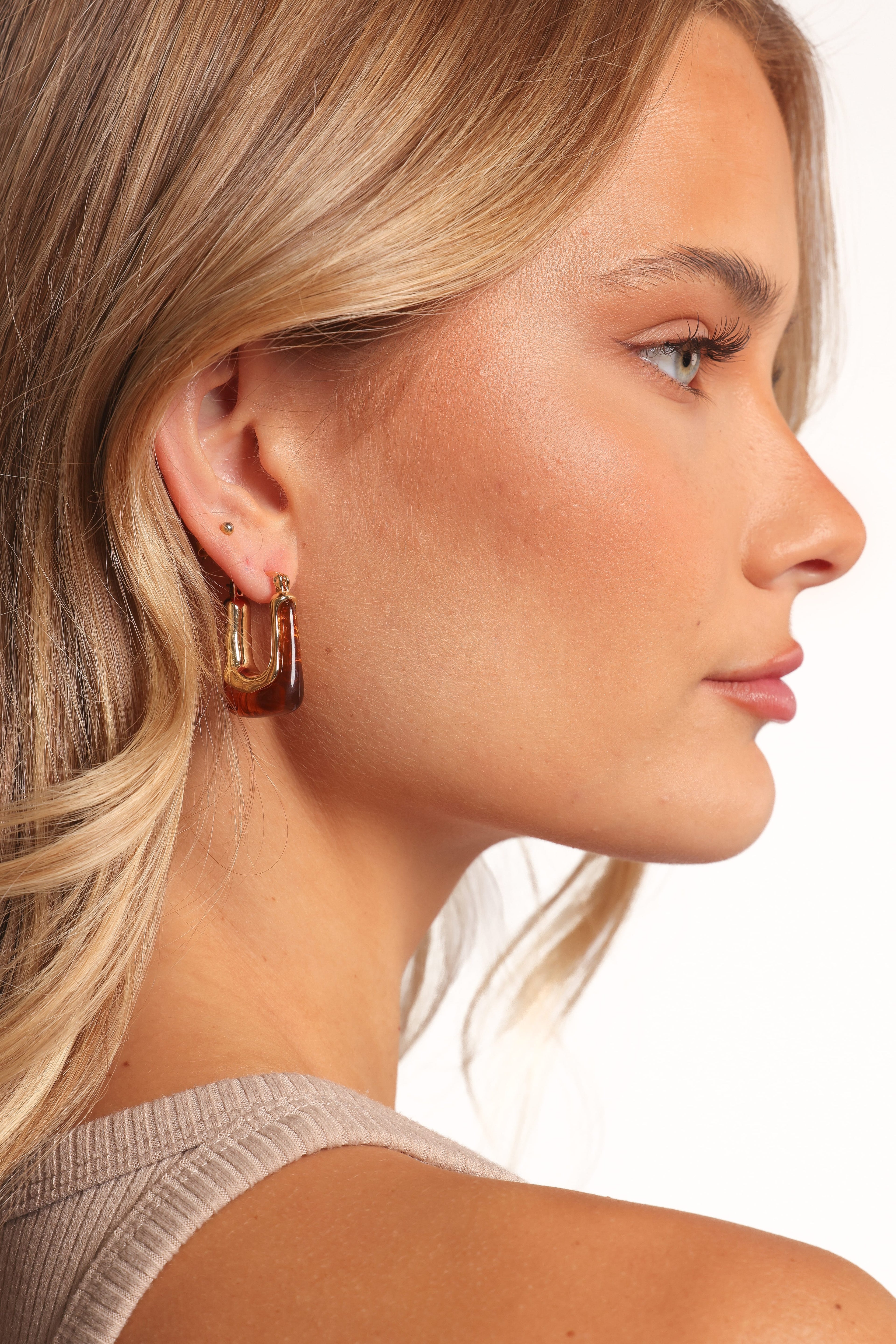 Laurel Earrings - Brown