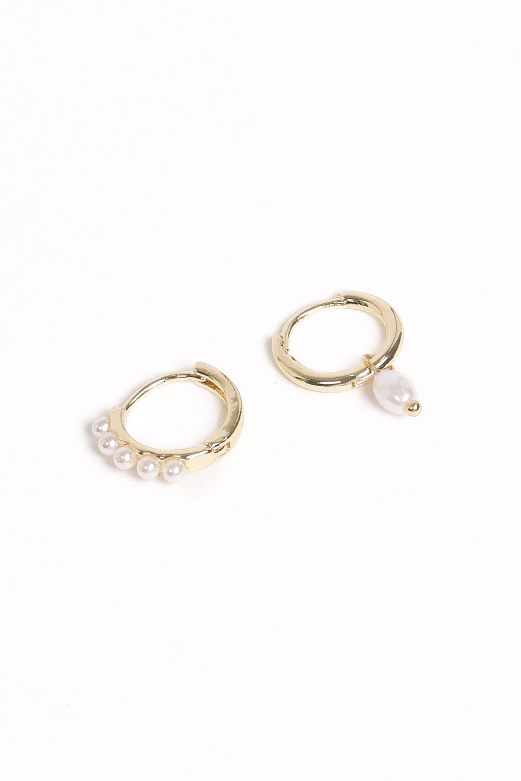 Maracuja Earring Set - Gold/Pearl
