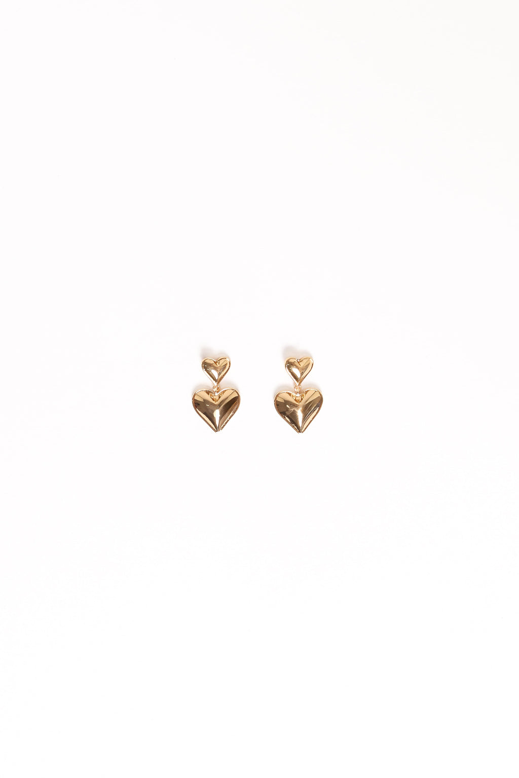 Mariana Heart Earrings - Gold