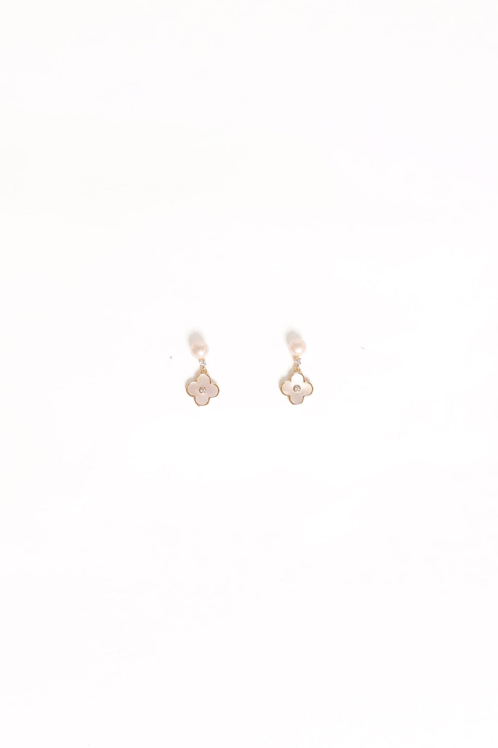 Marlowe Flower Earrings - Gold