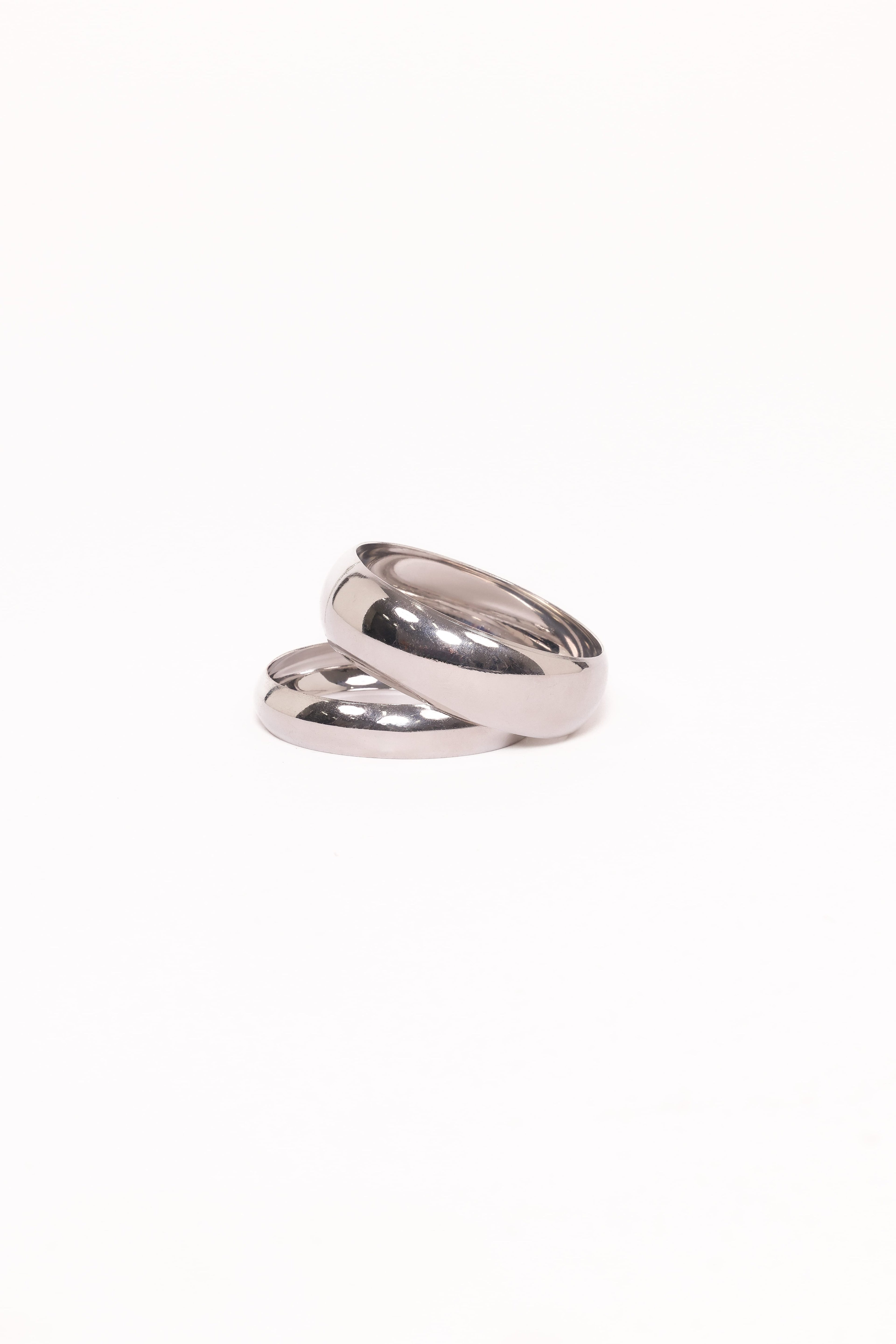 Maya Bracelet Set - Silver