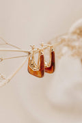 Minsi Earrings - Brown