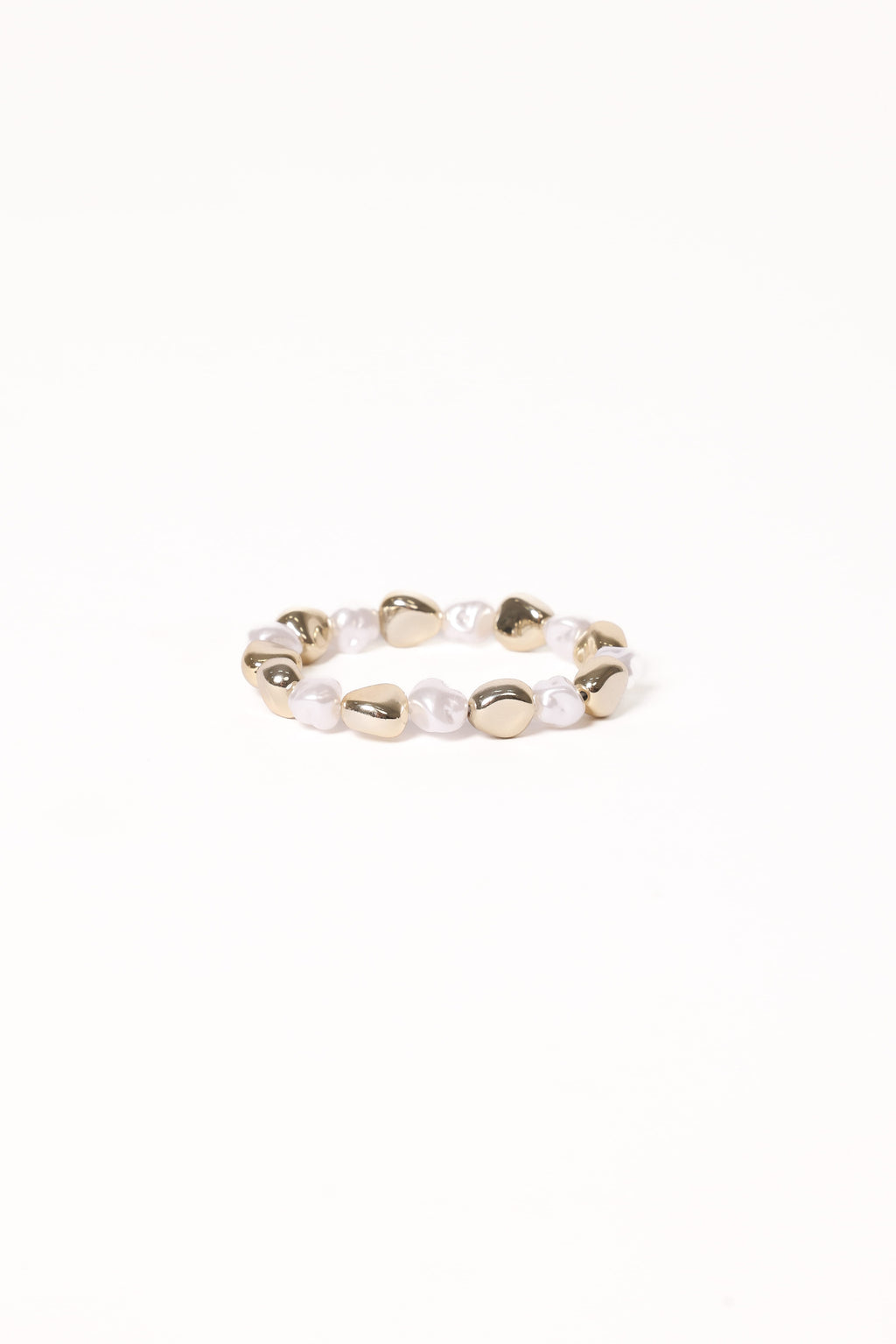 Phoenix Bracelet - Gold/Pearl