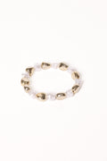 Phoenix Bracelet - Gold/Pearl