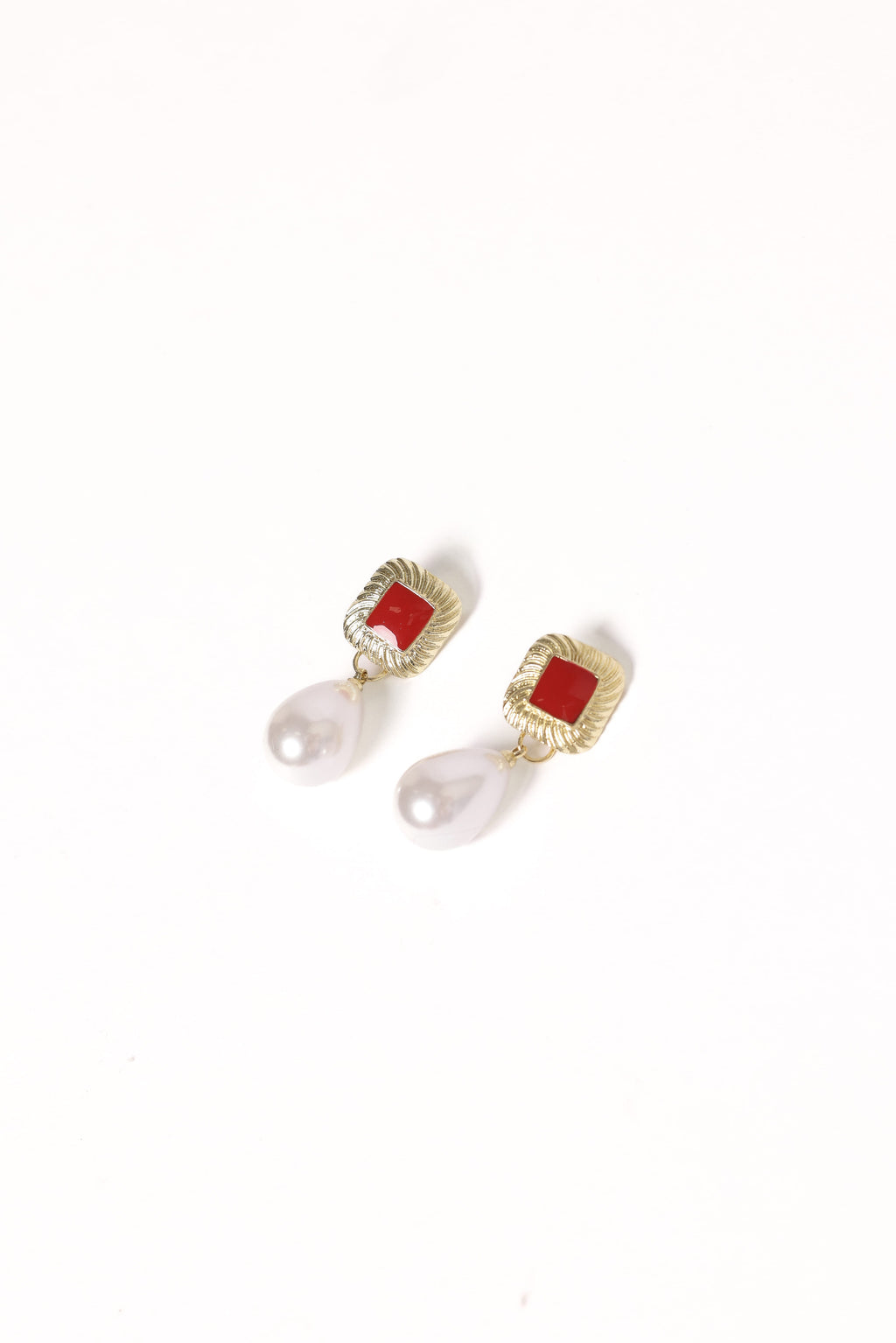 Rosalind Earrings - Gold/Pearl