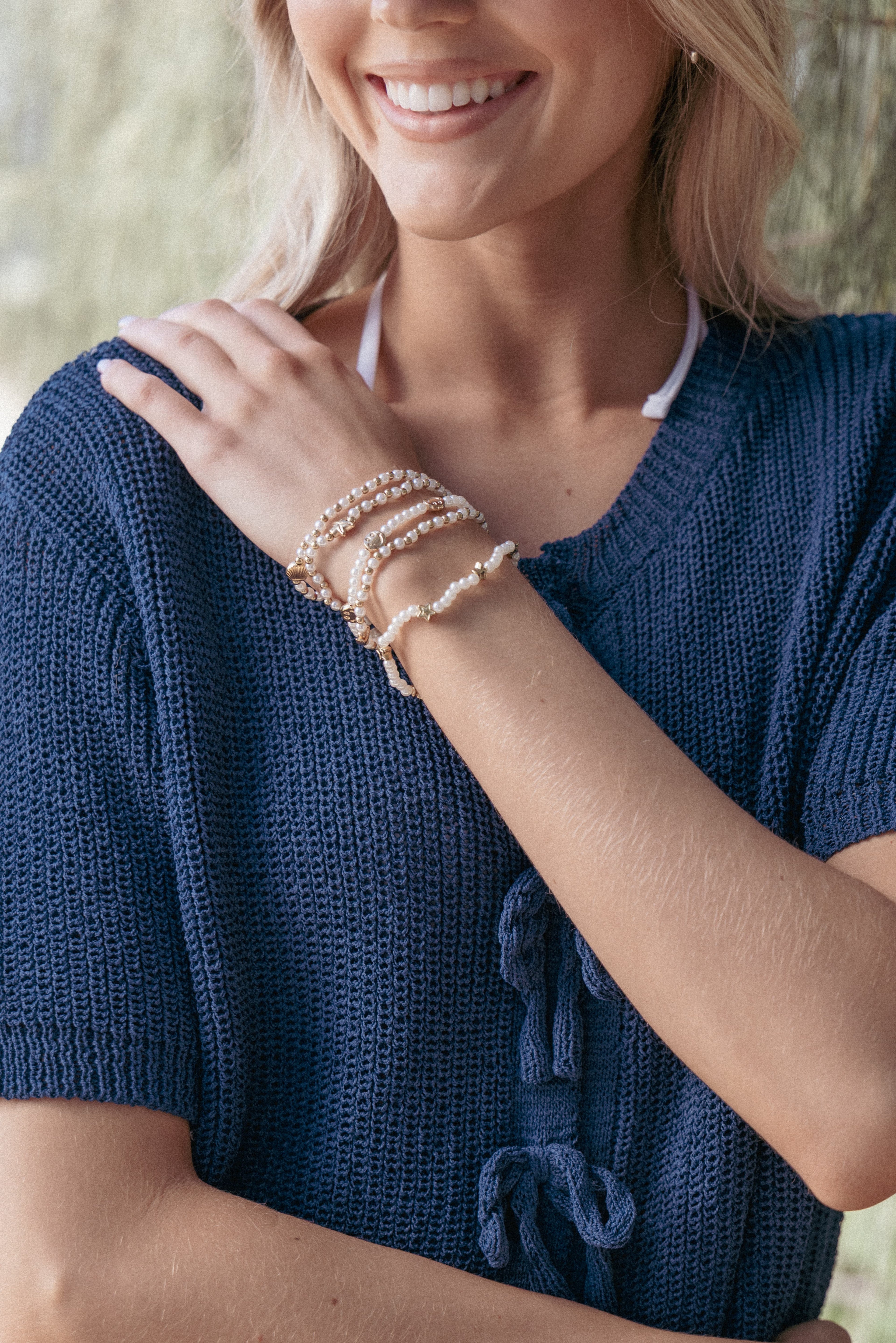 Sailor Bracelet Set - Pearl
