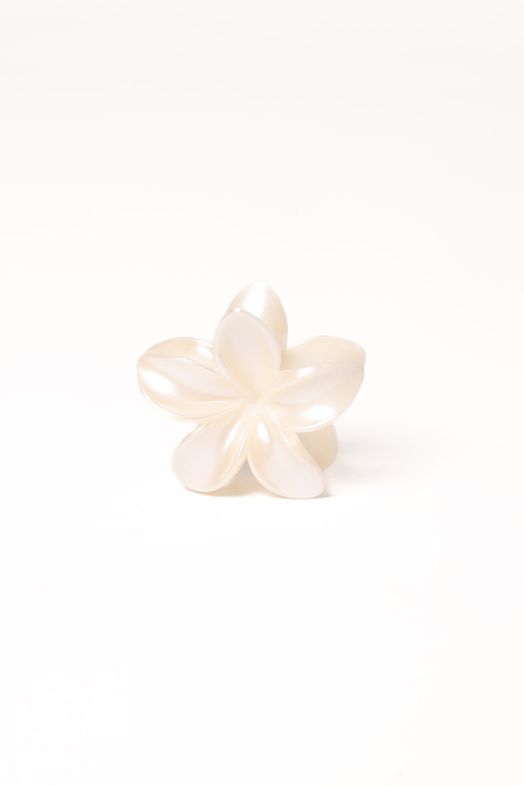 Tiarne Hair Clip - White