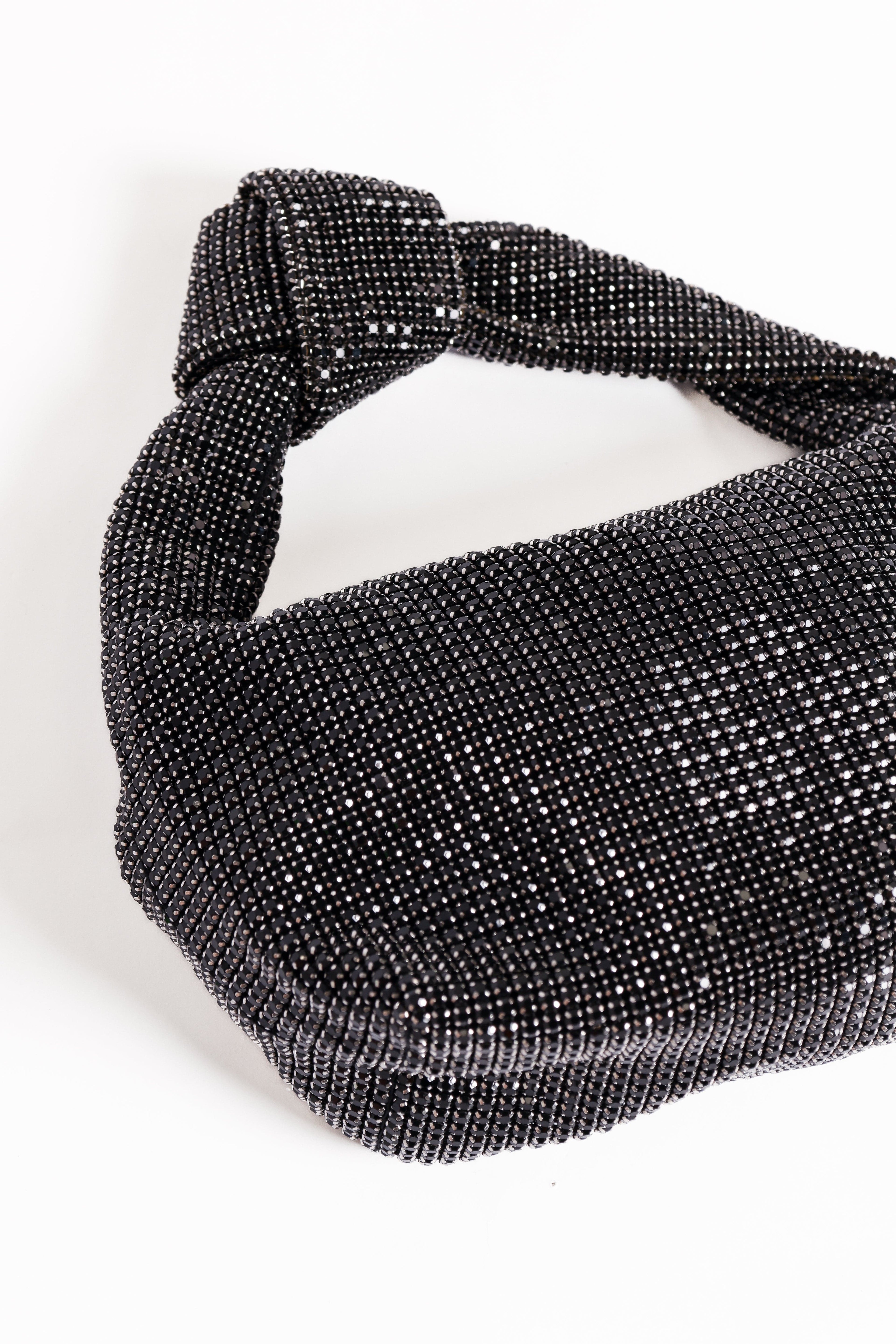 Winona Embellished Bag - Black