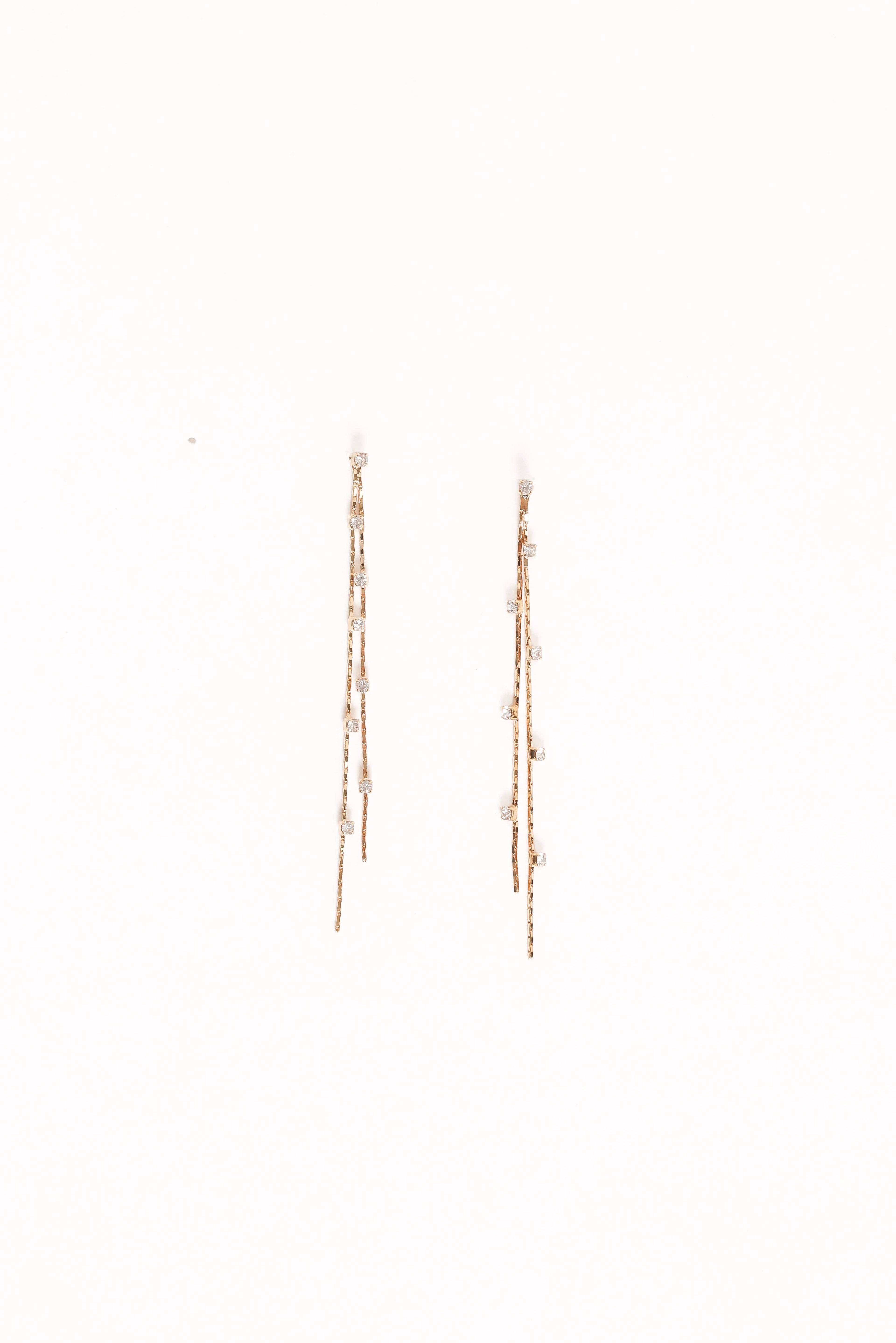 Yves Drop Earrings - Gold