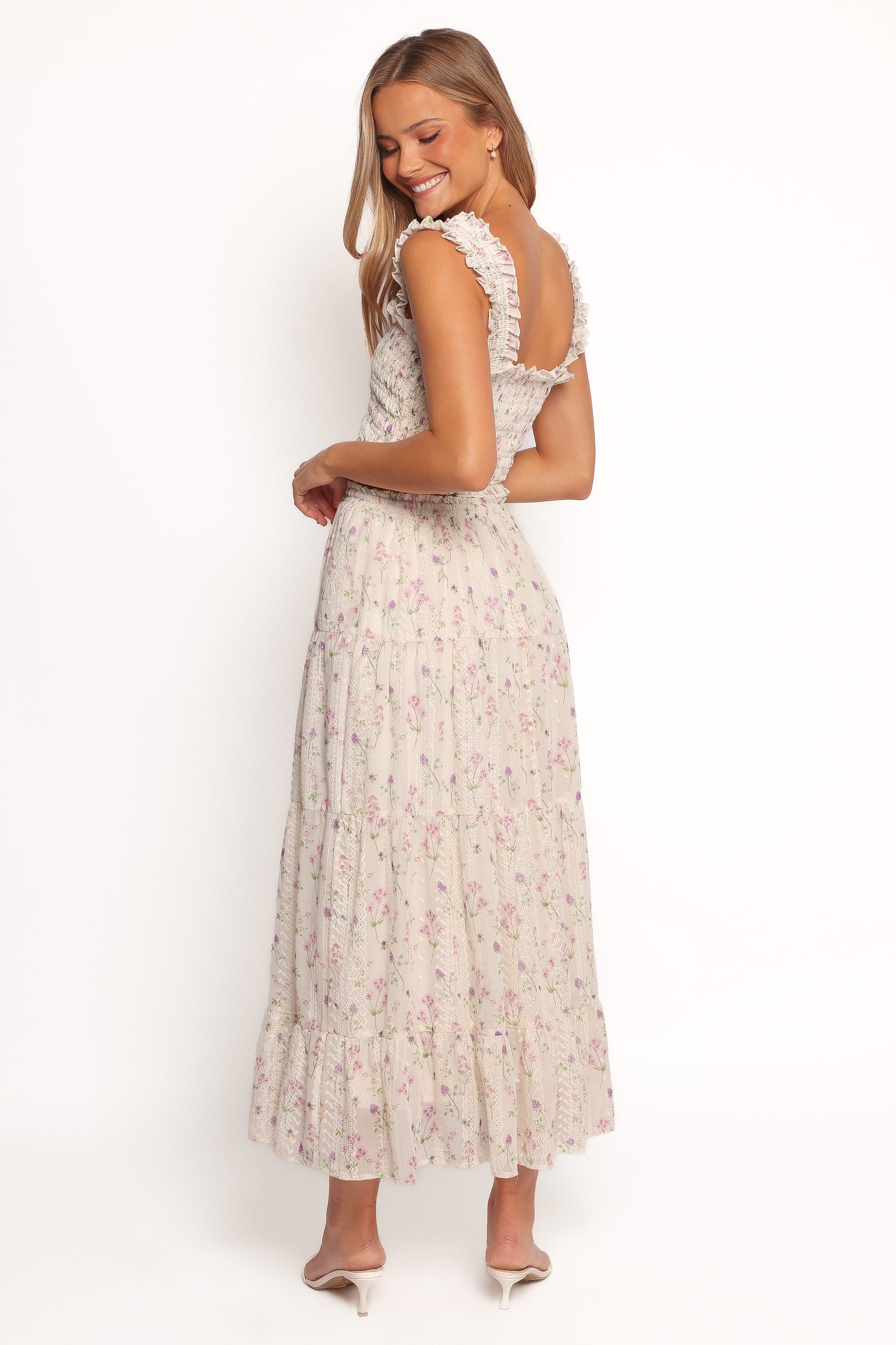 Amberlyn Maxi Skirt - Pink Floral