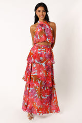 Blaise Frill Skirt - Pink Azalea