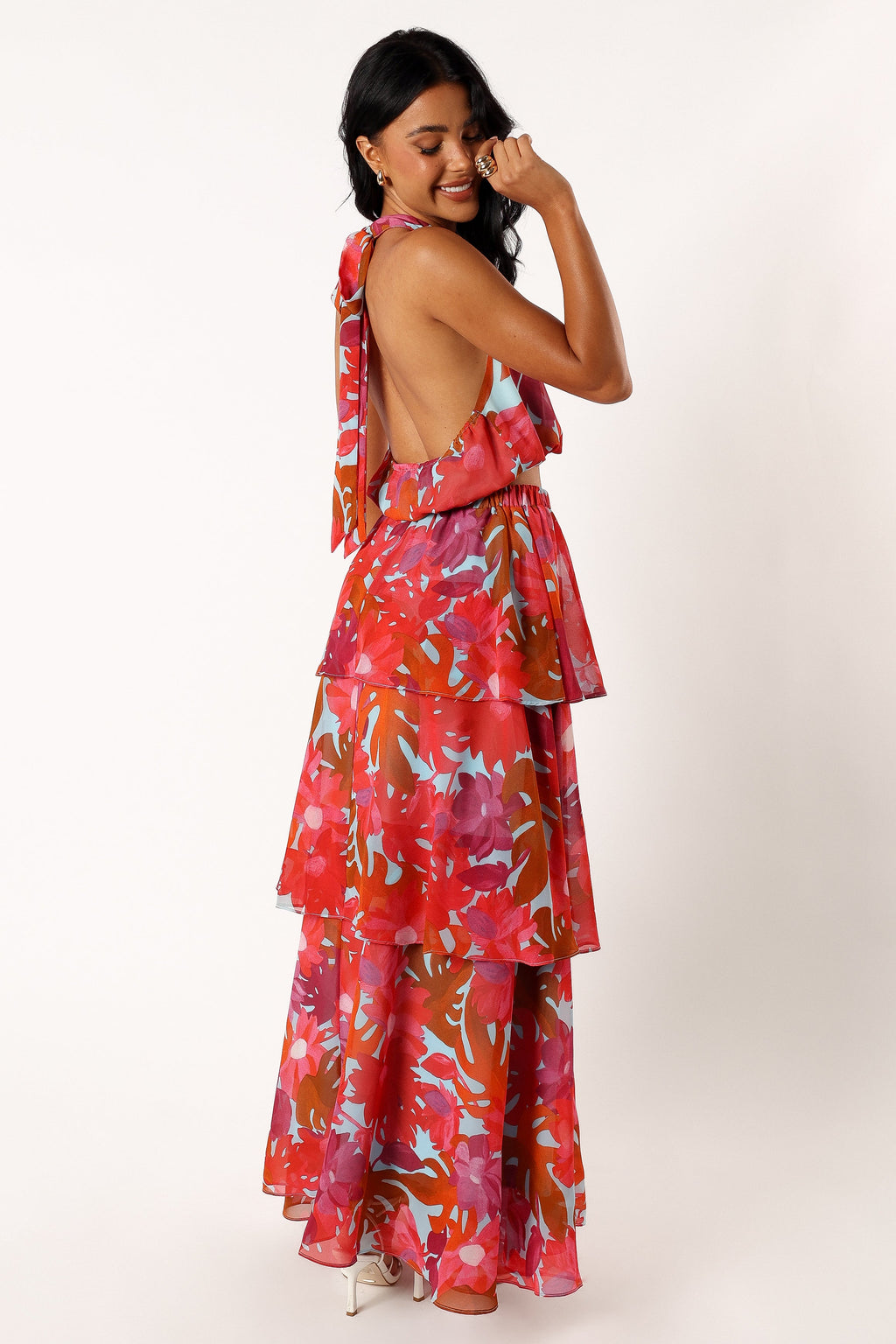 Blaise Frill Skirt - Pink Azalea