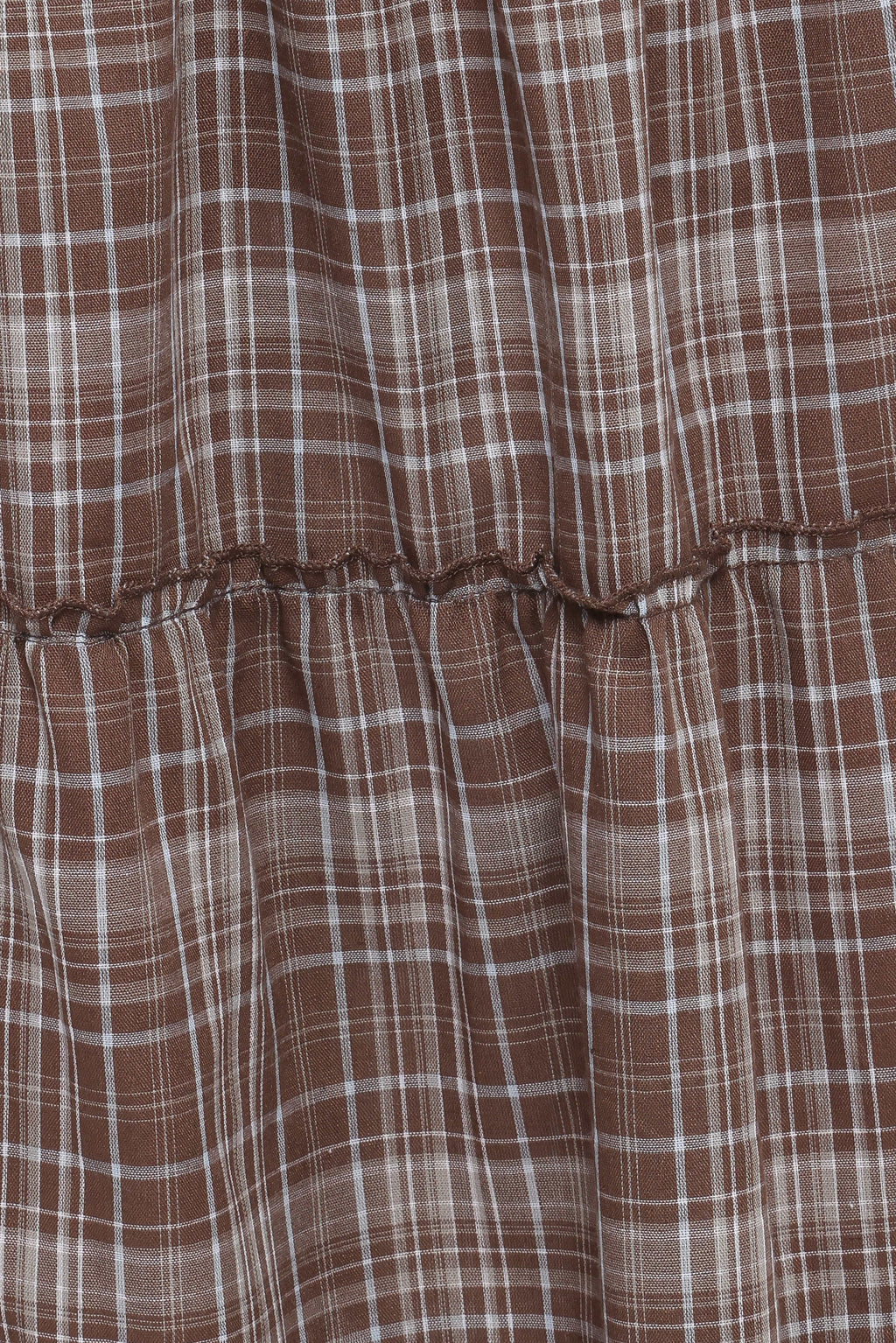 Campbell Tiered Maxi Skirt - Juno Check