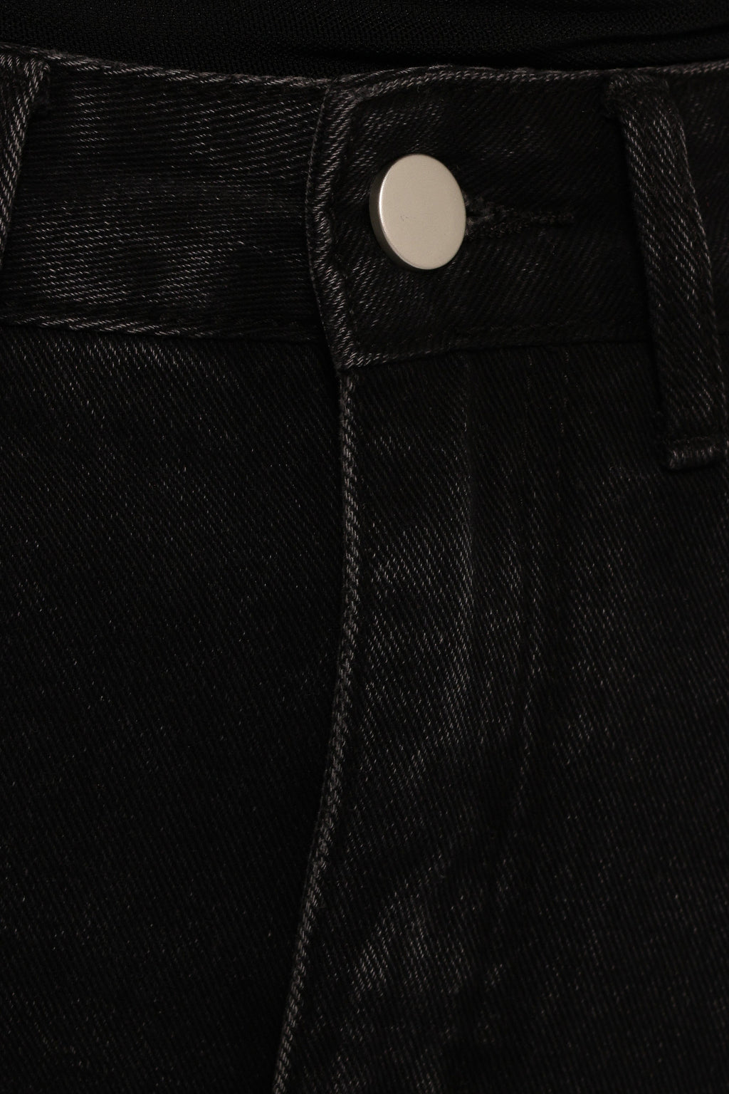 Dana Denim Midi Skirt - Black Wash